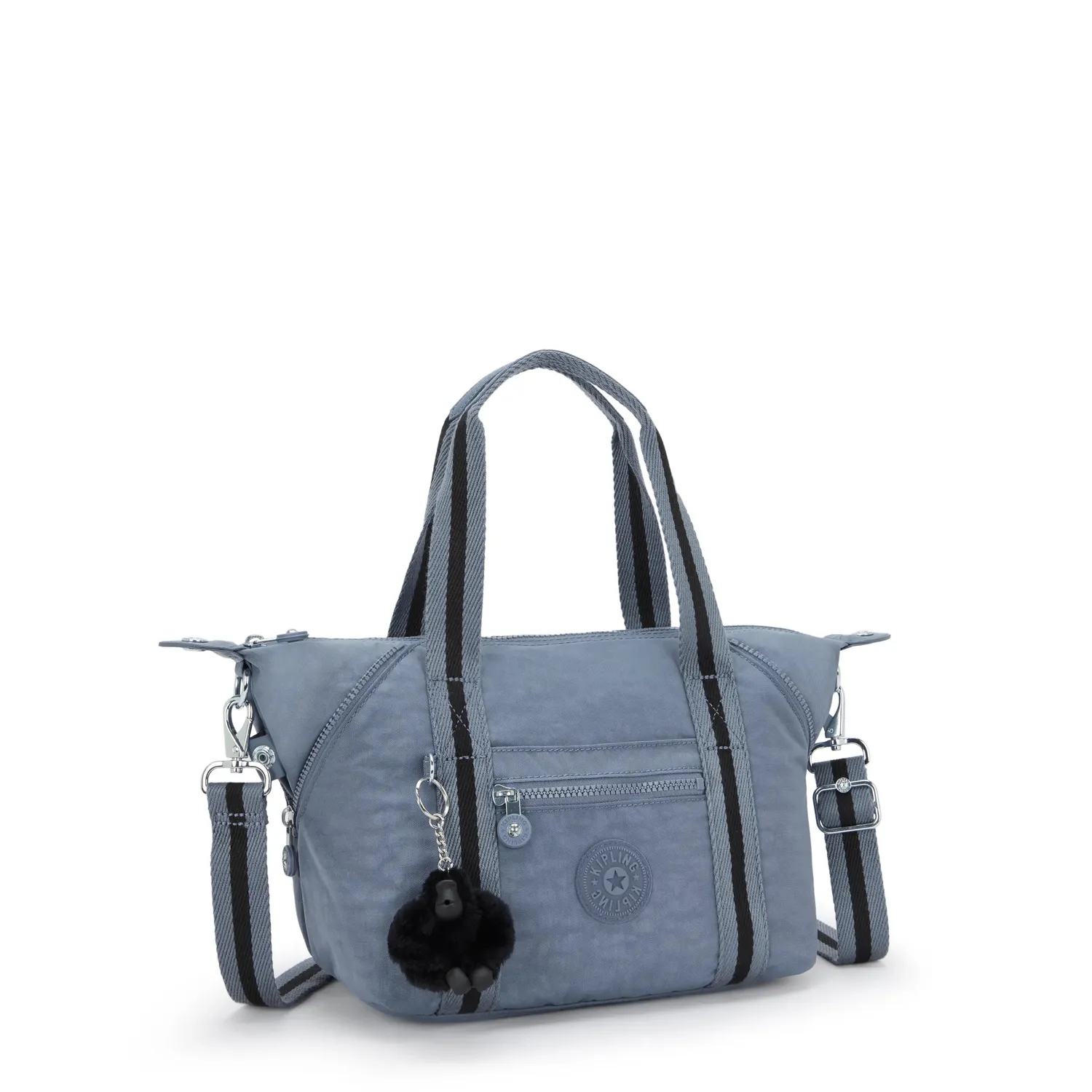 Kipling Art Mini schoudertas Blue Stone klein waterafstotend