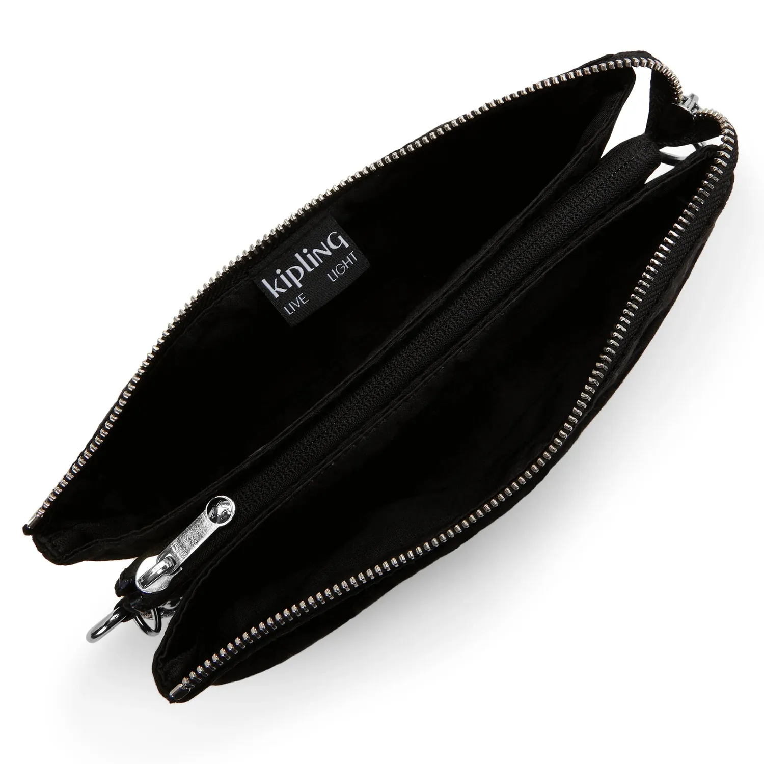 Kipling Riri crossbodytas Klein Noir Sign Jq hartjes