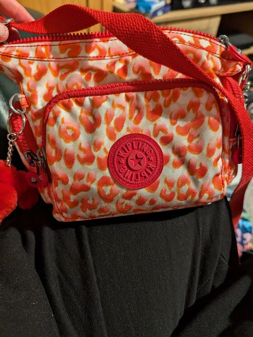 Kipling Gabbie Mini tasje Klein Mineral Stripes waterafstotend