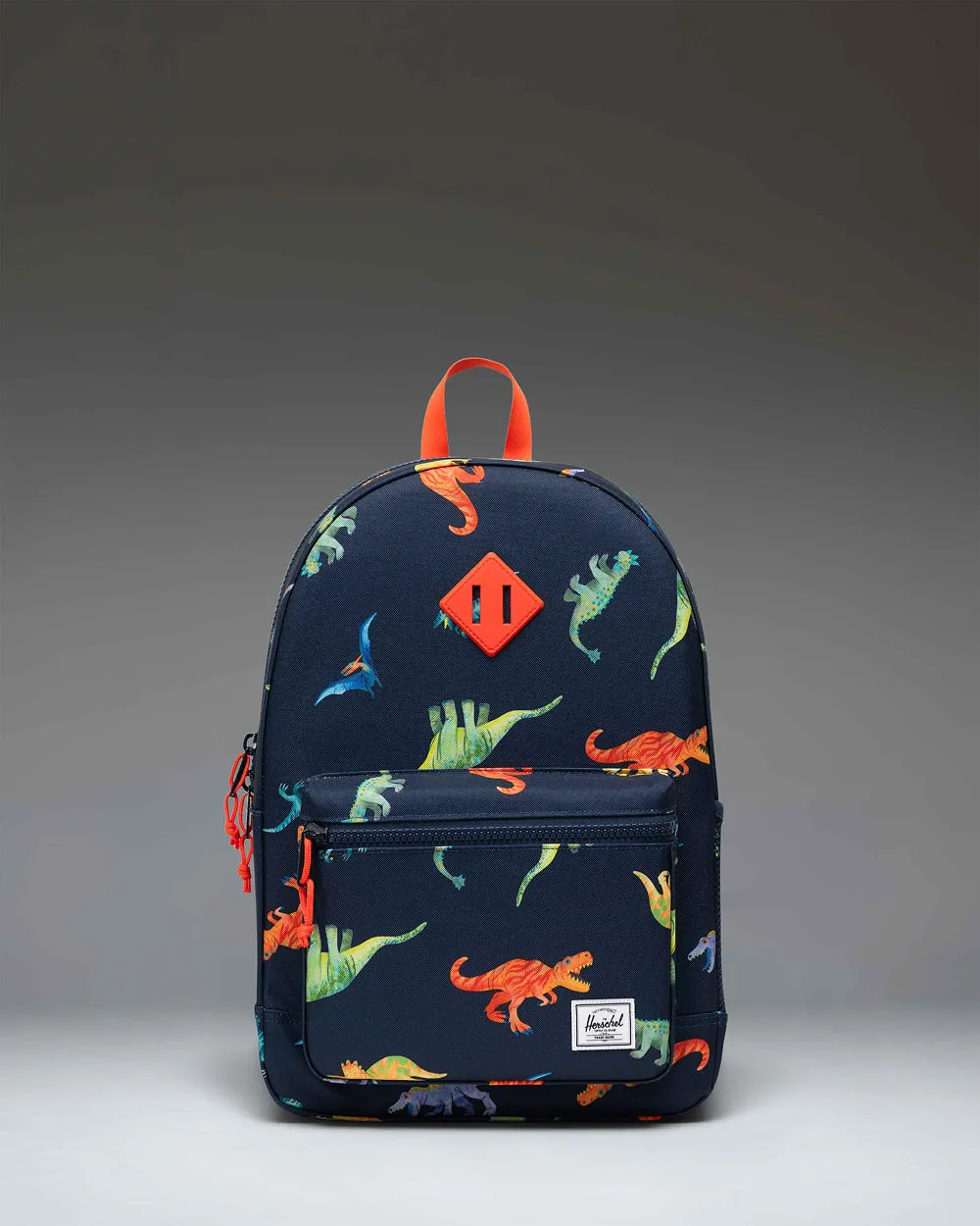 Herschel Heritage Youth rugzak Black Saddle Brown kids