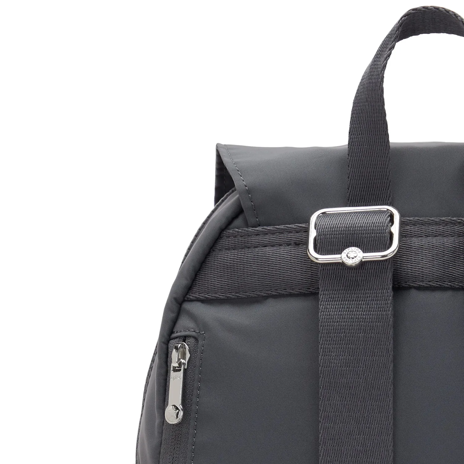 Kipling City Pocket S rugzak Klein moonlit slate klepsluiting