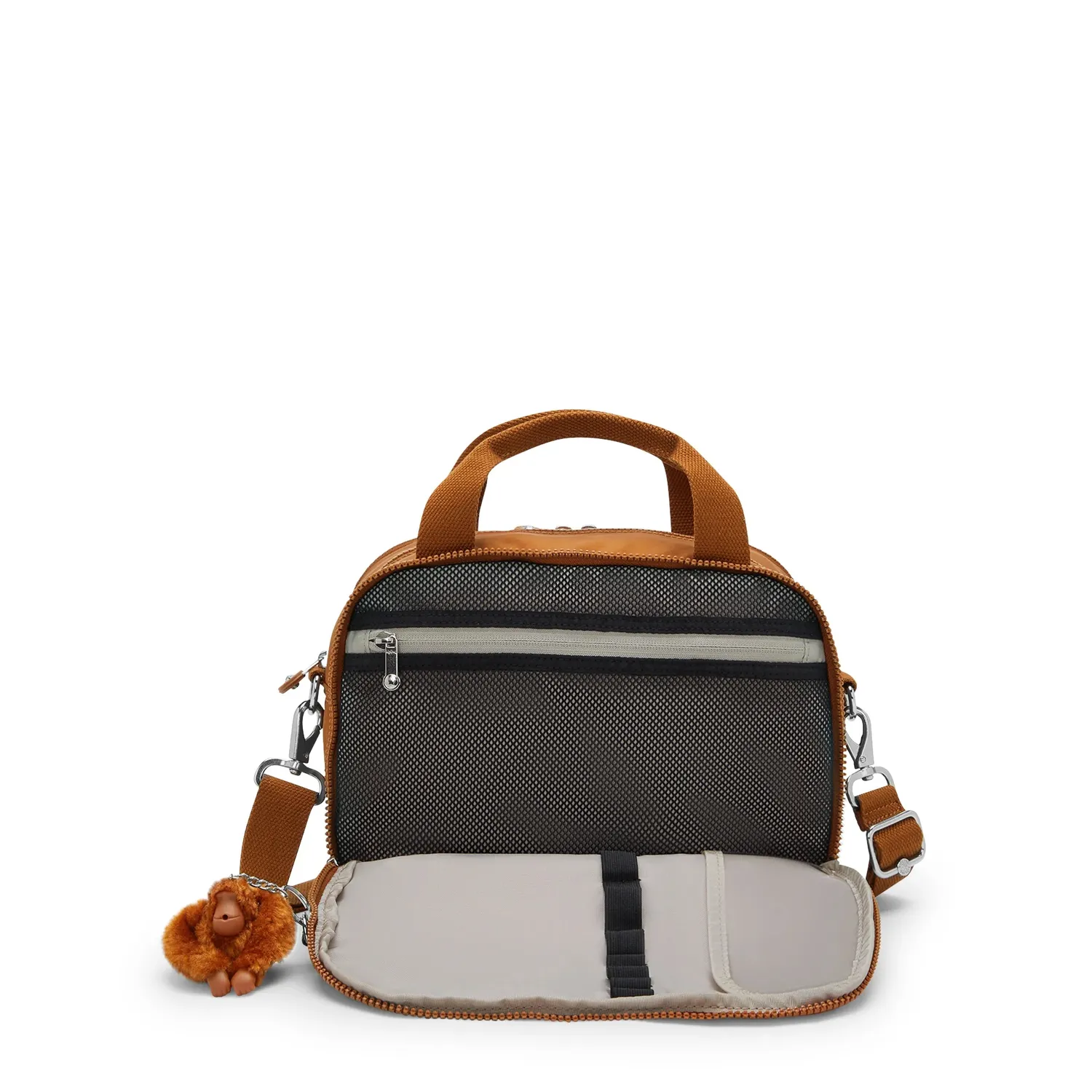 Kipling Beachpalm M toilettas Stylish Mokka Groot 10 vakken