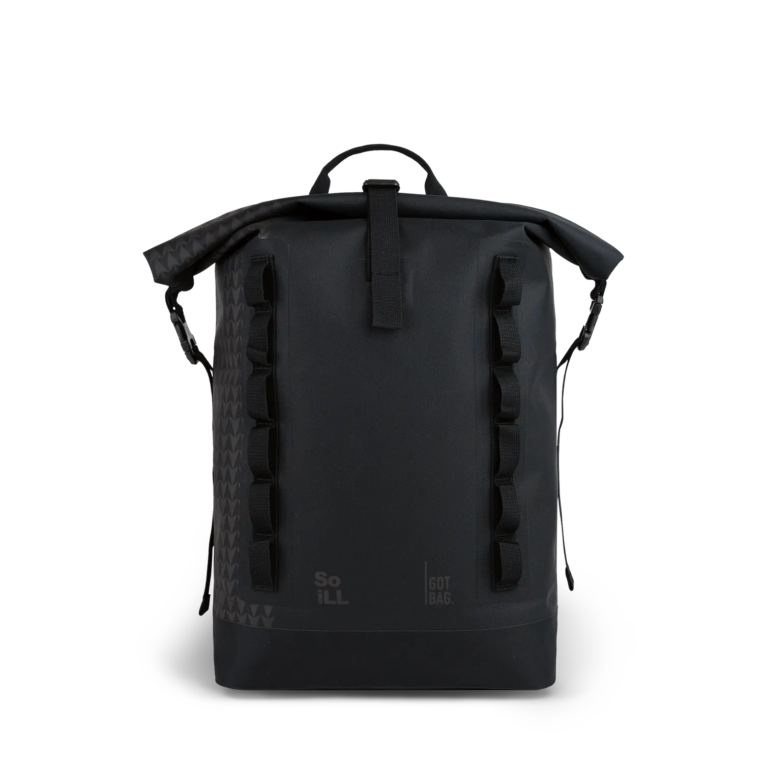 Got Bag Rolltop rugzak dirty pink uitrolbaar