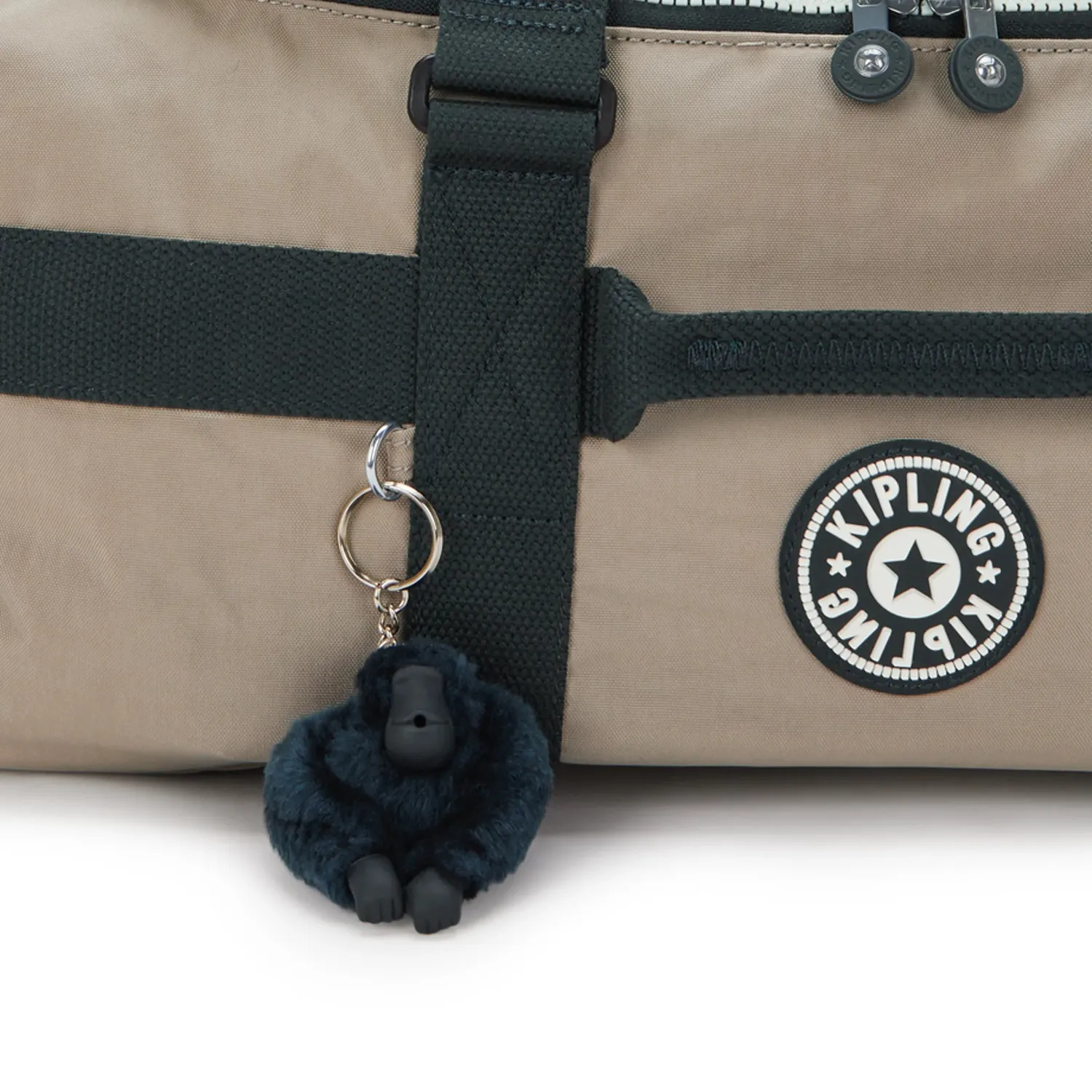 Kipling Jonis S rugzak Soft Taupe Combo Klein met laptopvak