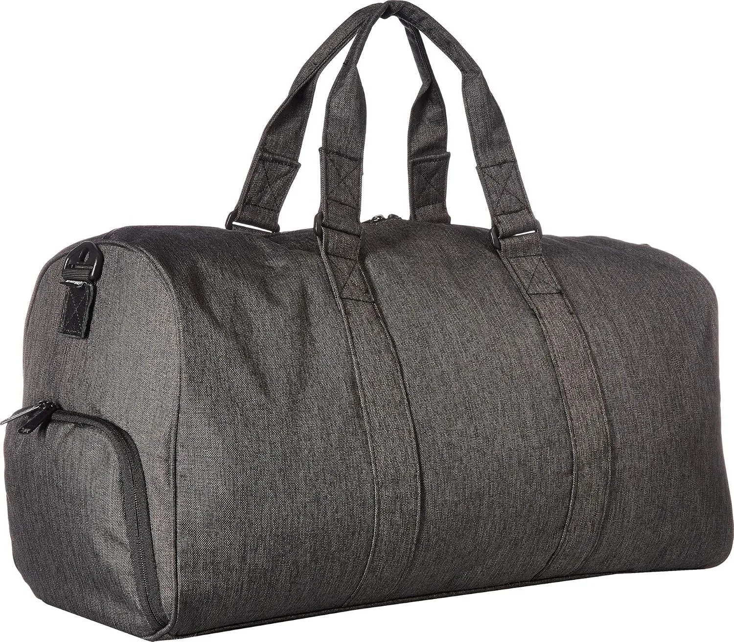 Herschel Novel reistas 42.5L Black Crosshatch canvas