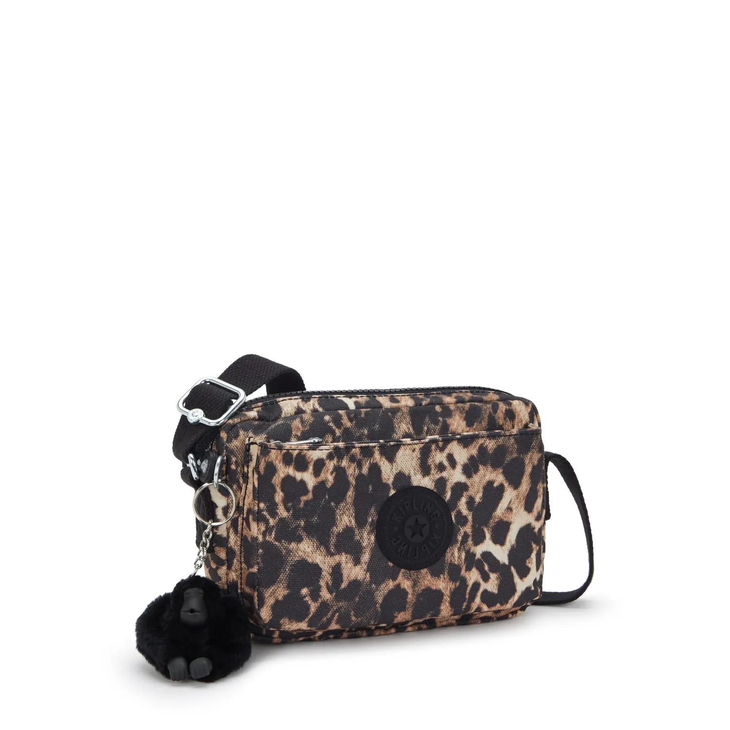 Kipling Abanu Crossbody Tas Klein Wild Leopard print