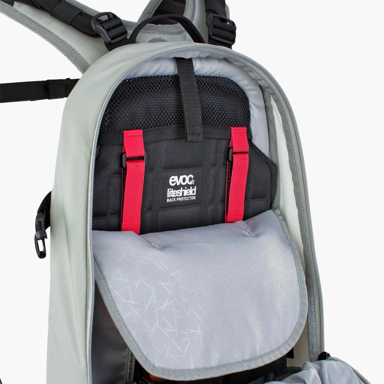 Evoc FR Enduro E-Ride 16 rugzak protector stone M/L