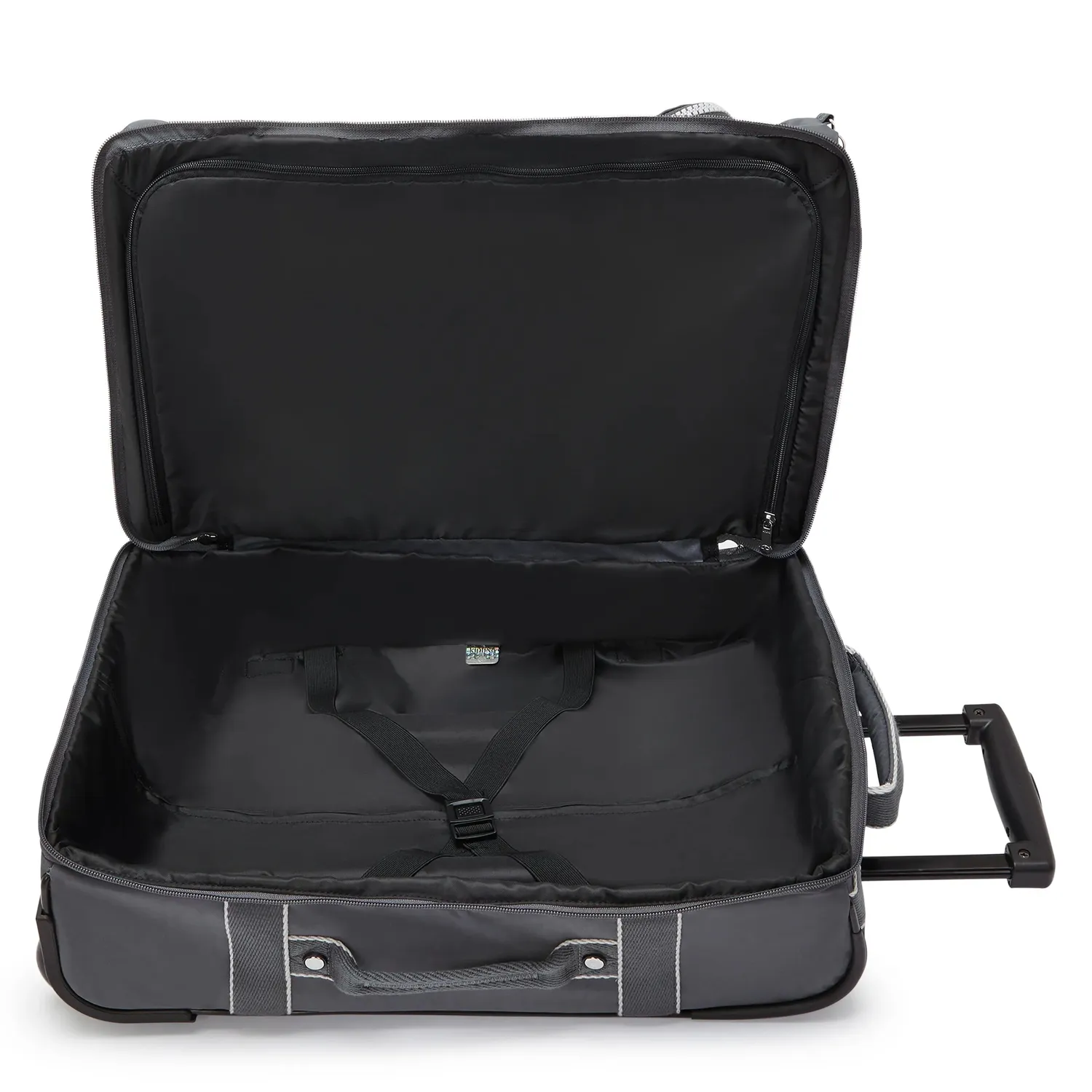 Kipling Teagan US kleine koffer moonlit grey 2 wielen