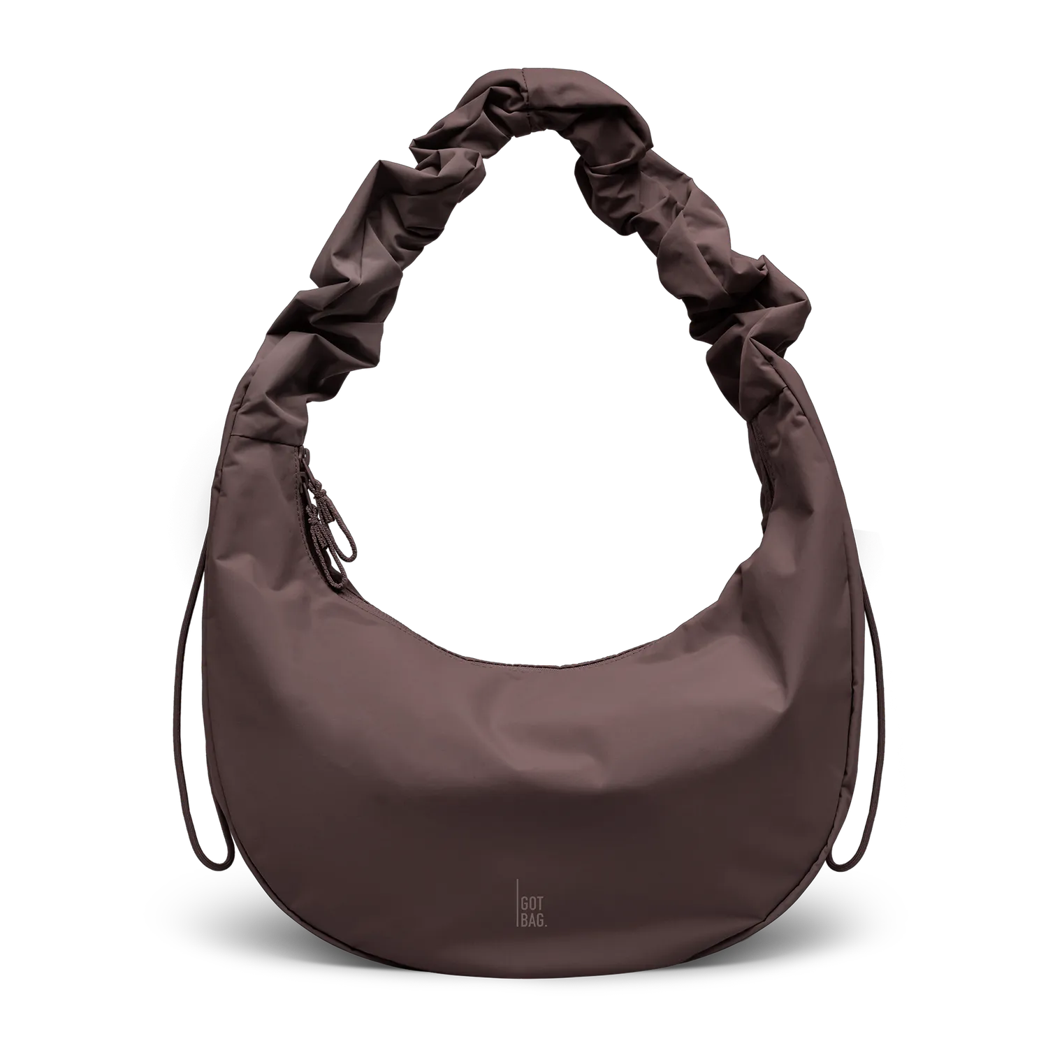 Got Bag Moon Bag Ruffle tas black monochrome gerecycled