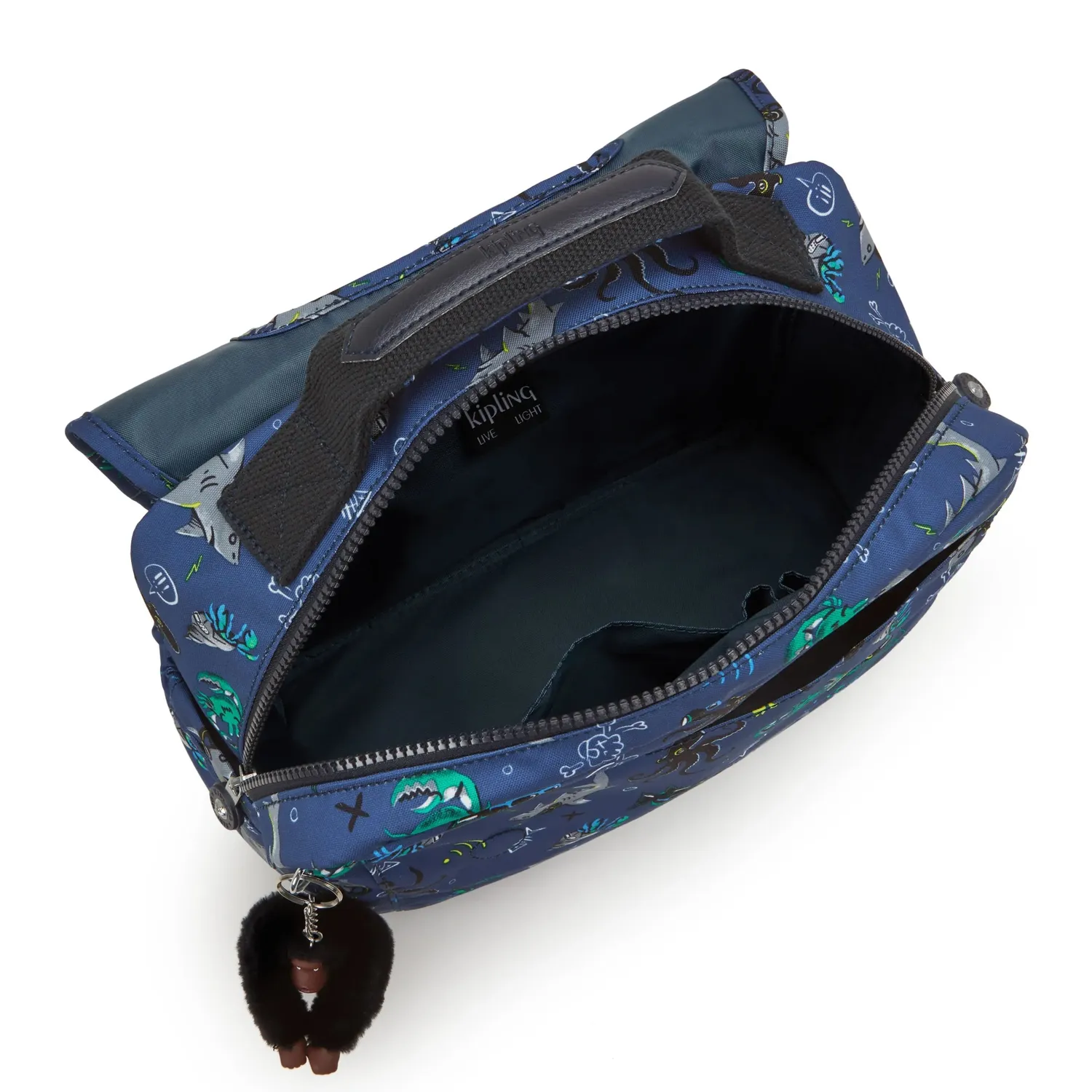 Kipling Codie S rugzak Undersea Party klein print