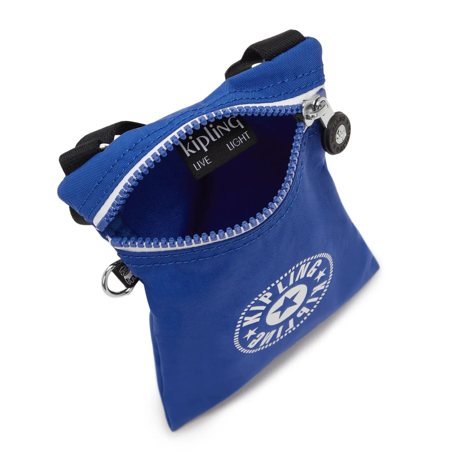 Kipling Afia Lite crossbody klein blazing blue waterafstotend