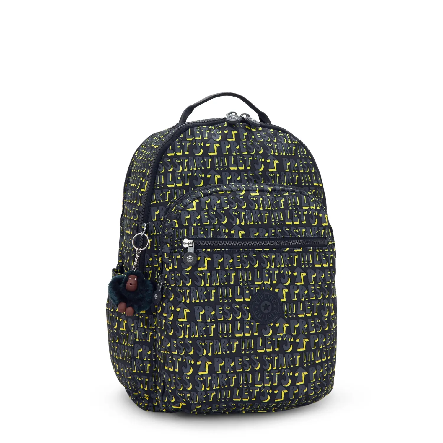 Kipling Seoul College Extra rugzak Groot Lets Play Print 15 inch