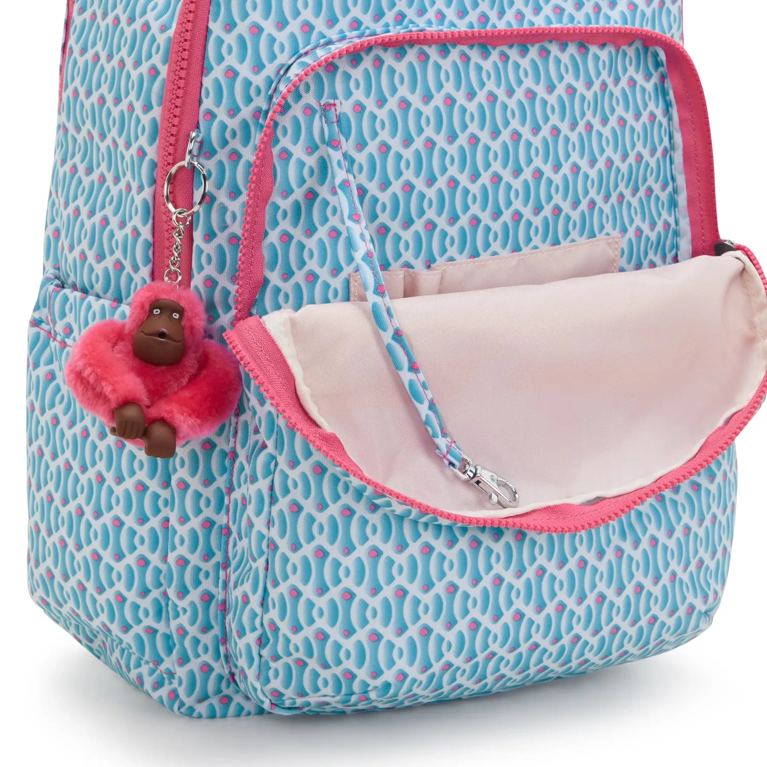 Kipling Seoul Lap rugzak Dreamy Geo Combo groot 15 inch