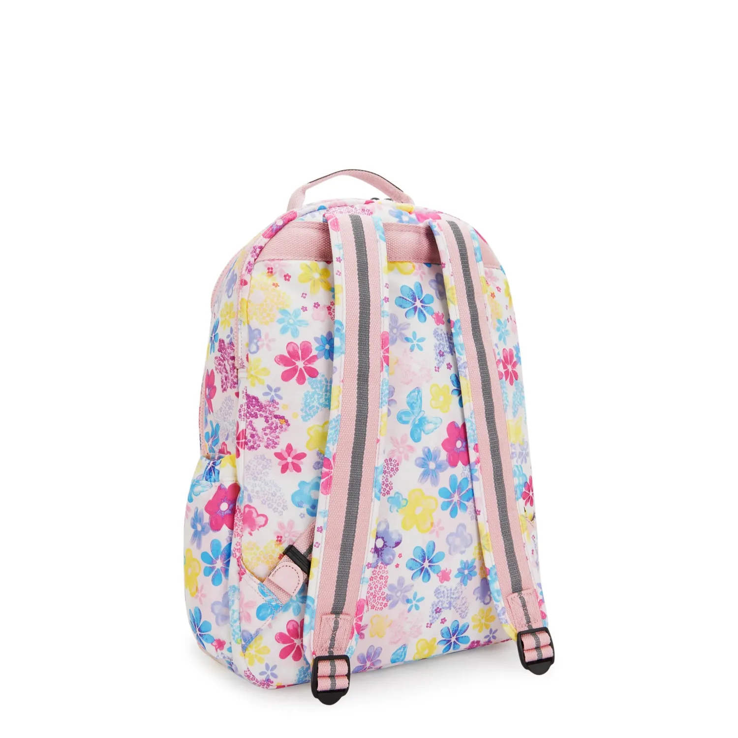 Kipling Seoul Lap rugzak Flower Stamp groot 15 inch