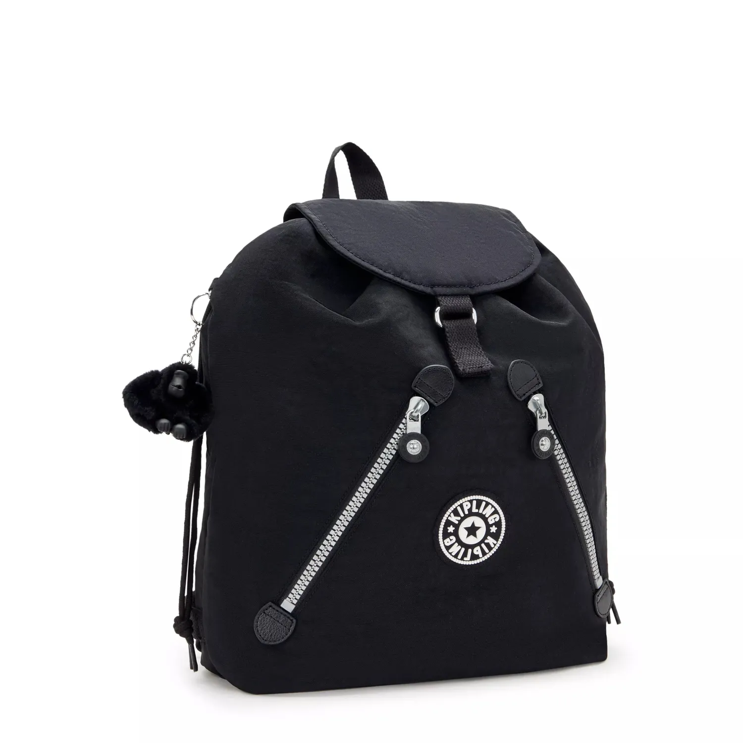 Kipling New Fundamental L rugzak Rapid Black medium A4