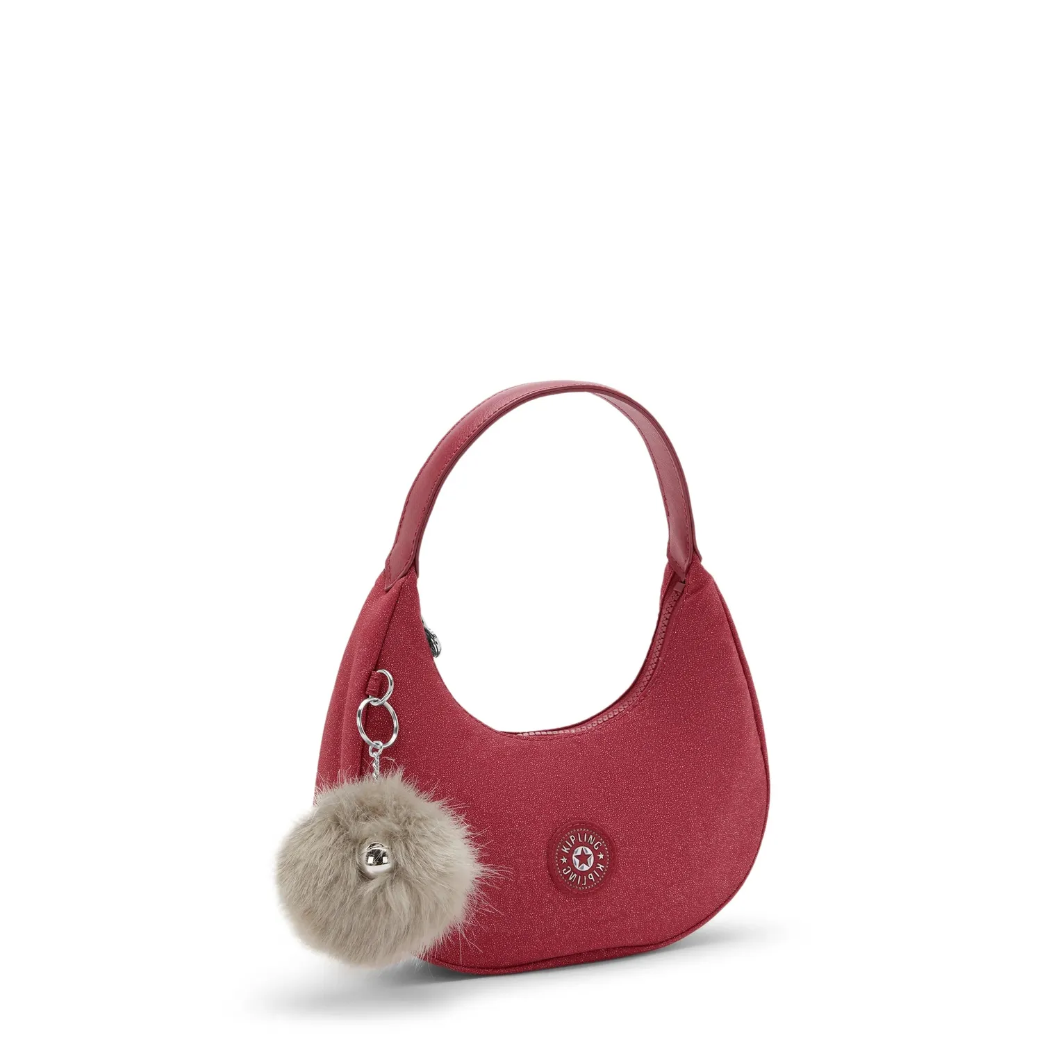 Kipling Abigayle schoudertas Royal Garnet Shimmer klein