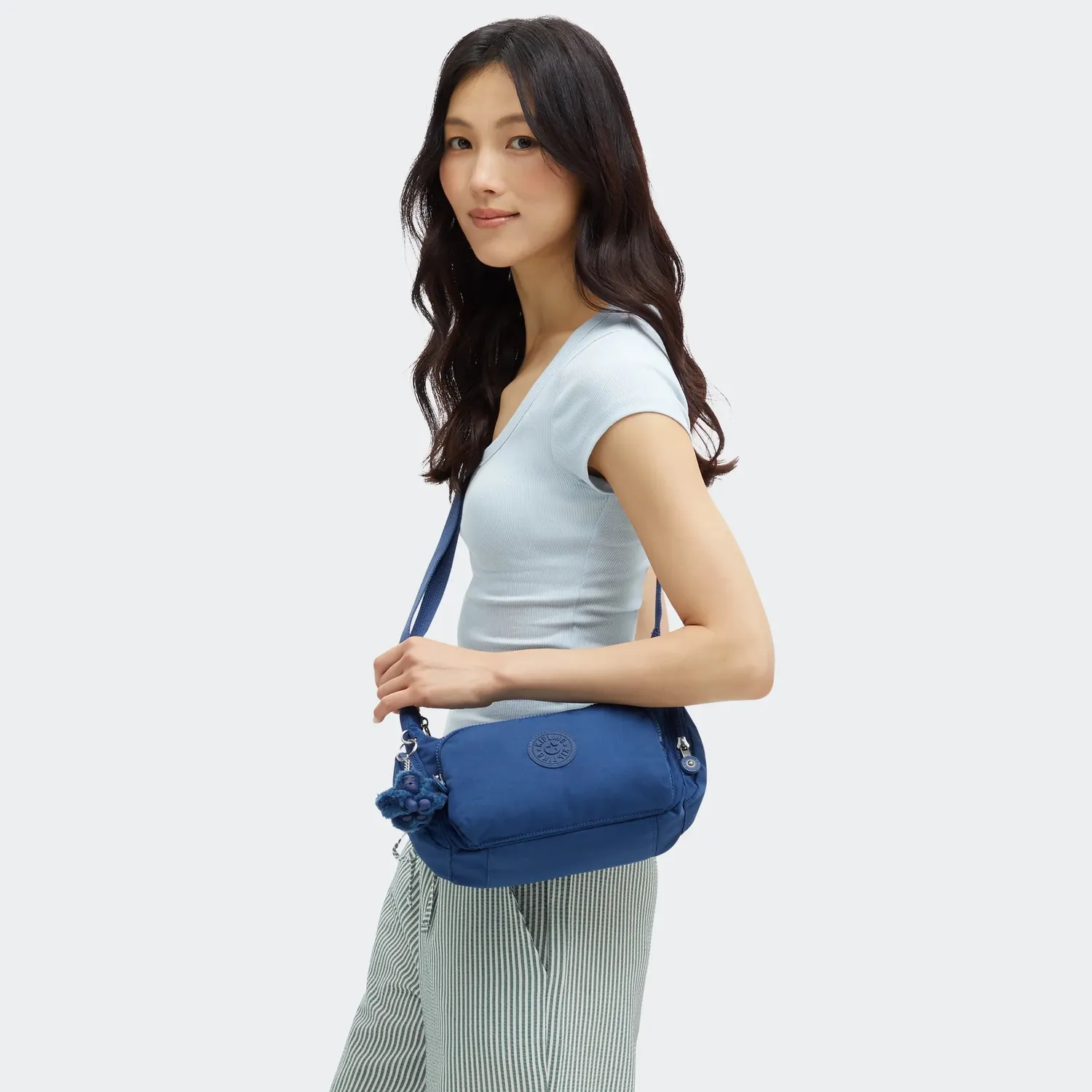 Kipling Gabbette S schoudertas Casual Blue klein