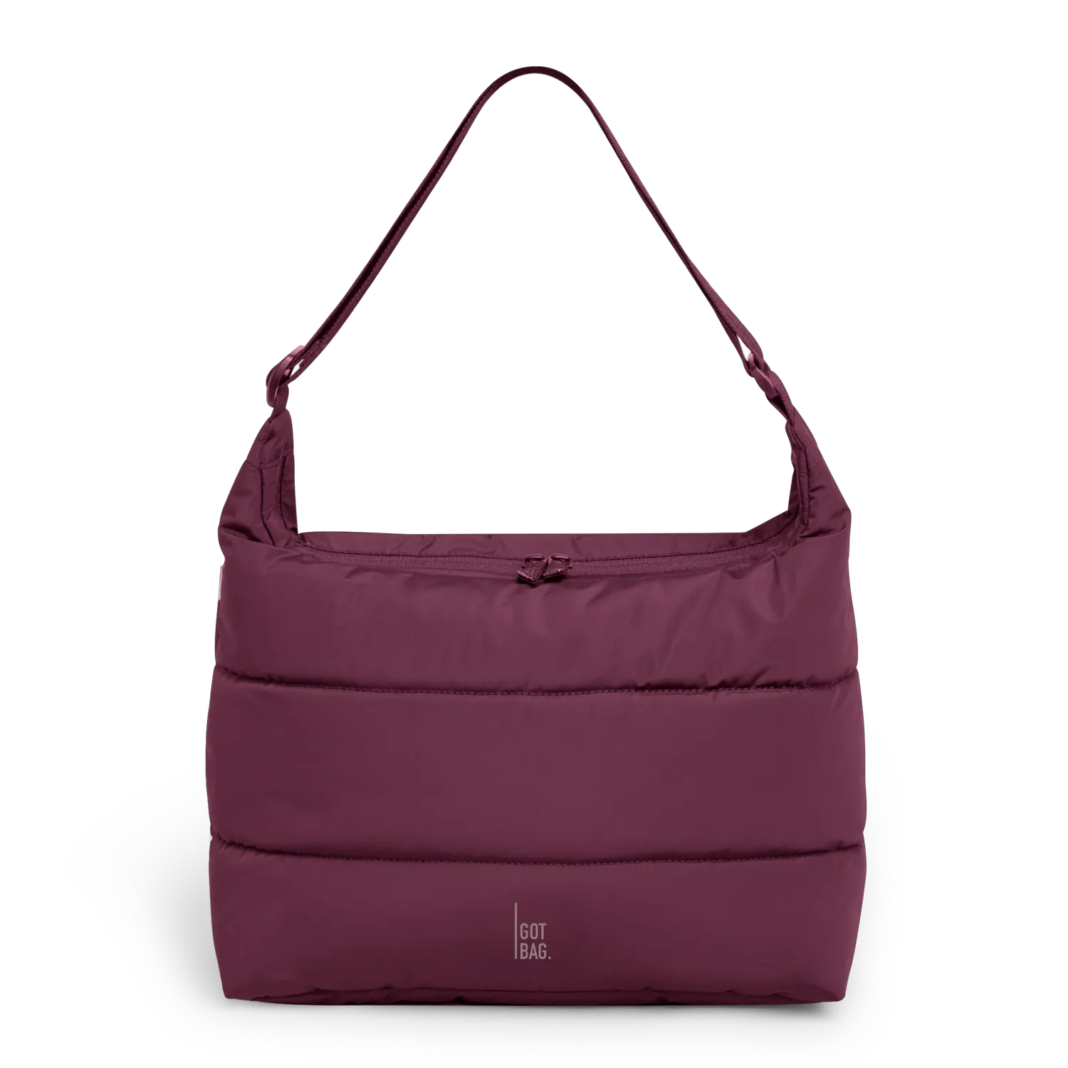 GOT BAG Puffer Square Bag Large schoudertas black monochrome
