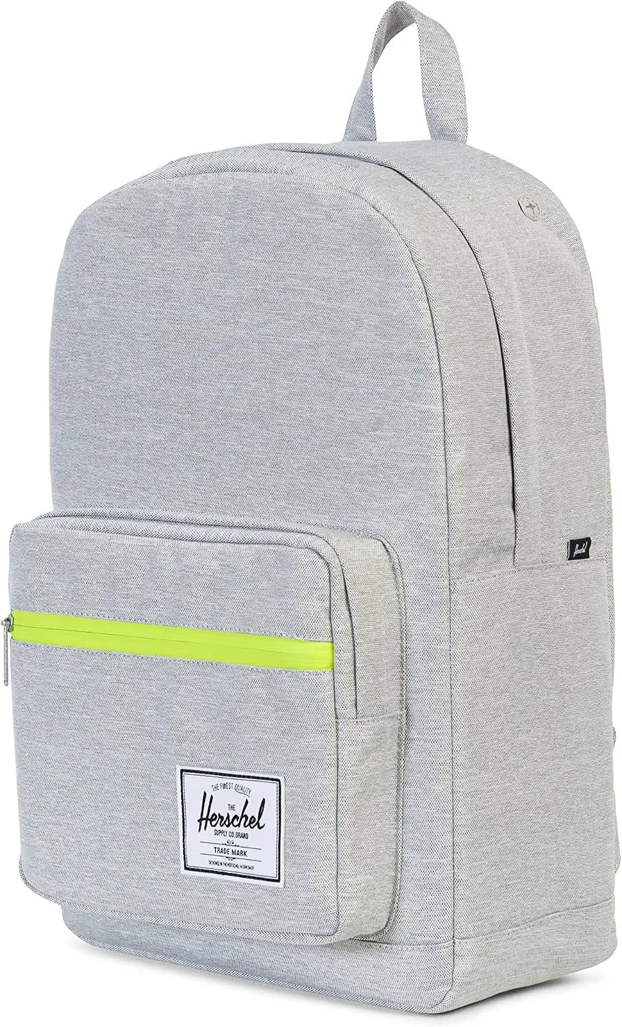 Herschel Supply Pop Quiz Offset rugzak Light Grey Crosshatch canvas