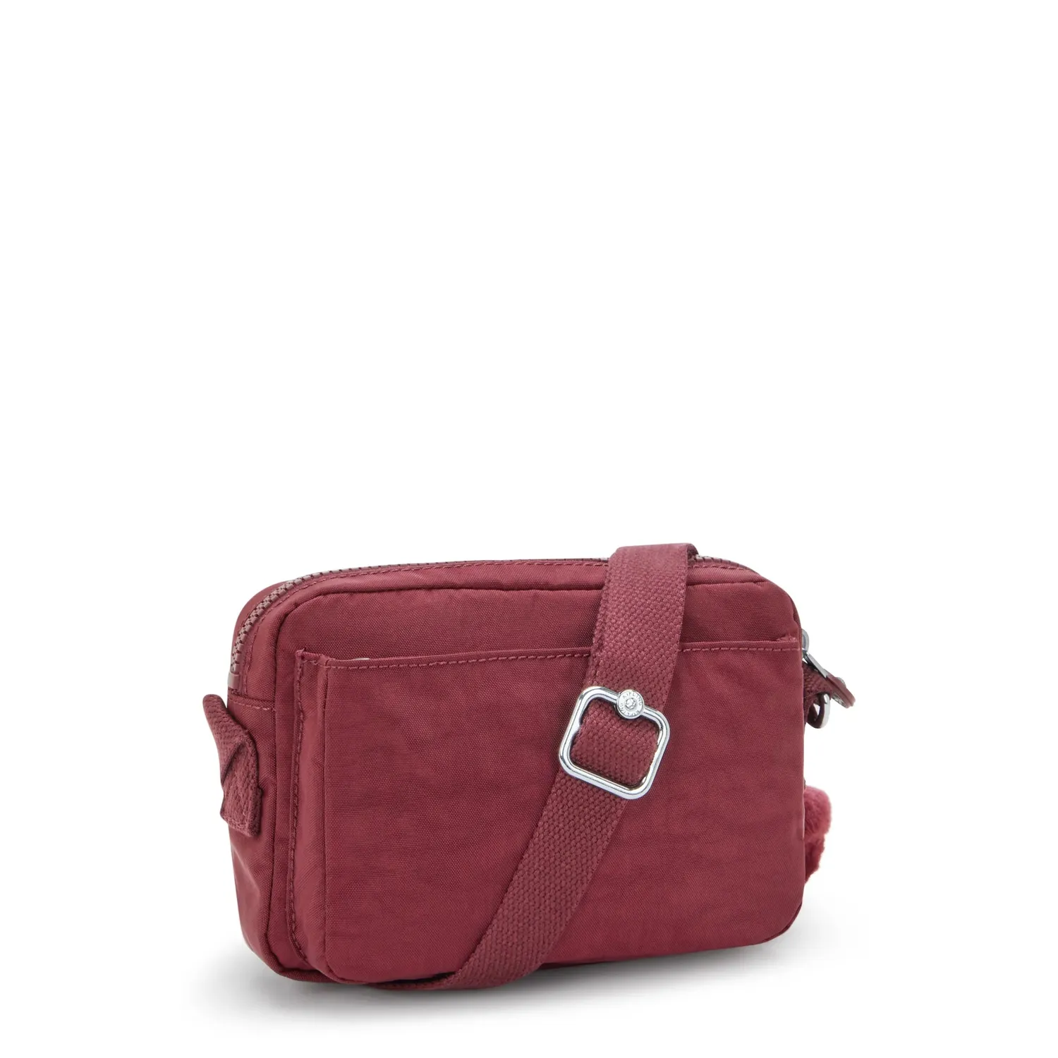 Kipling Abanu crossbody tas klein Lounge Wine met D-ring