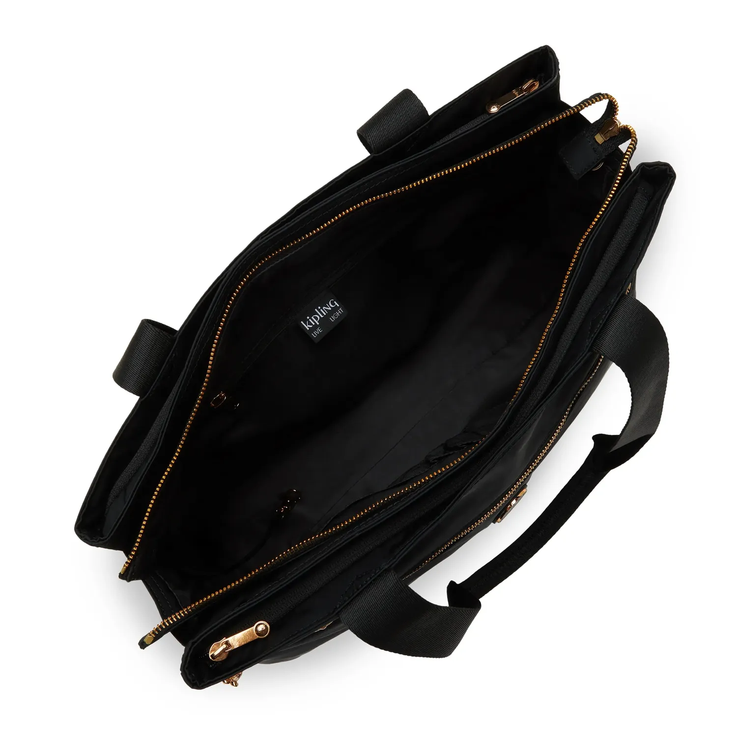 Kipling Elysia Work werktas Blush Gold Black 15 inch