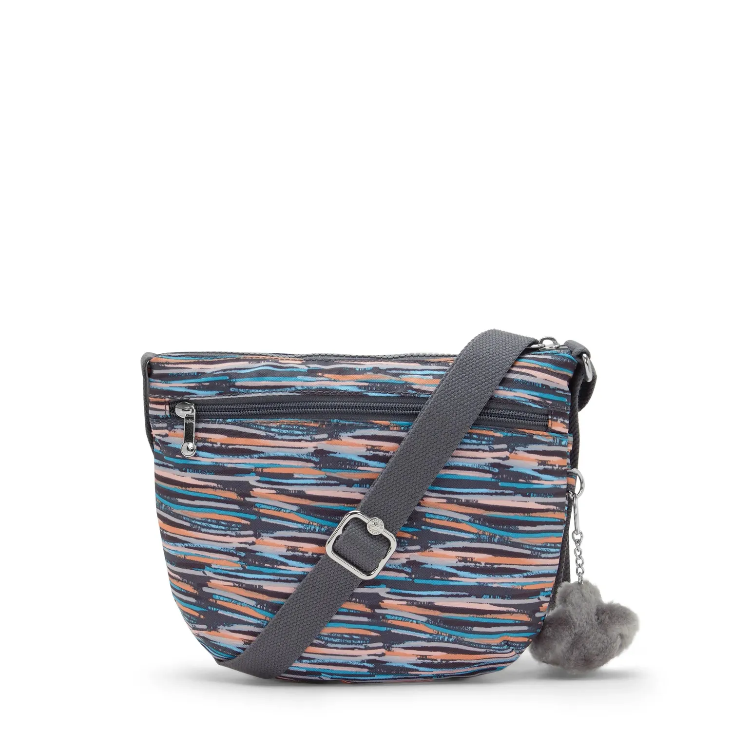 Kipling Arto S schoudertas Mineral Stripes klein gestreept