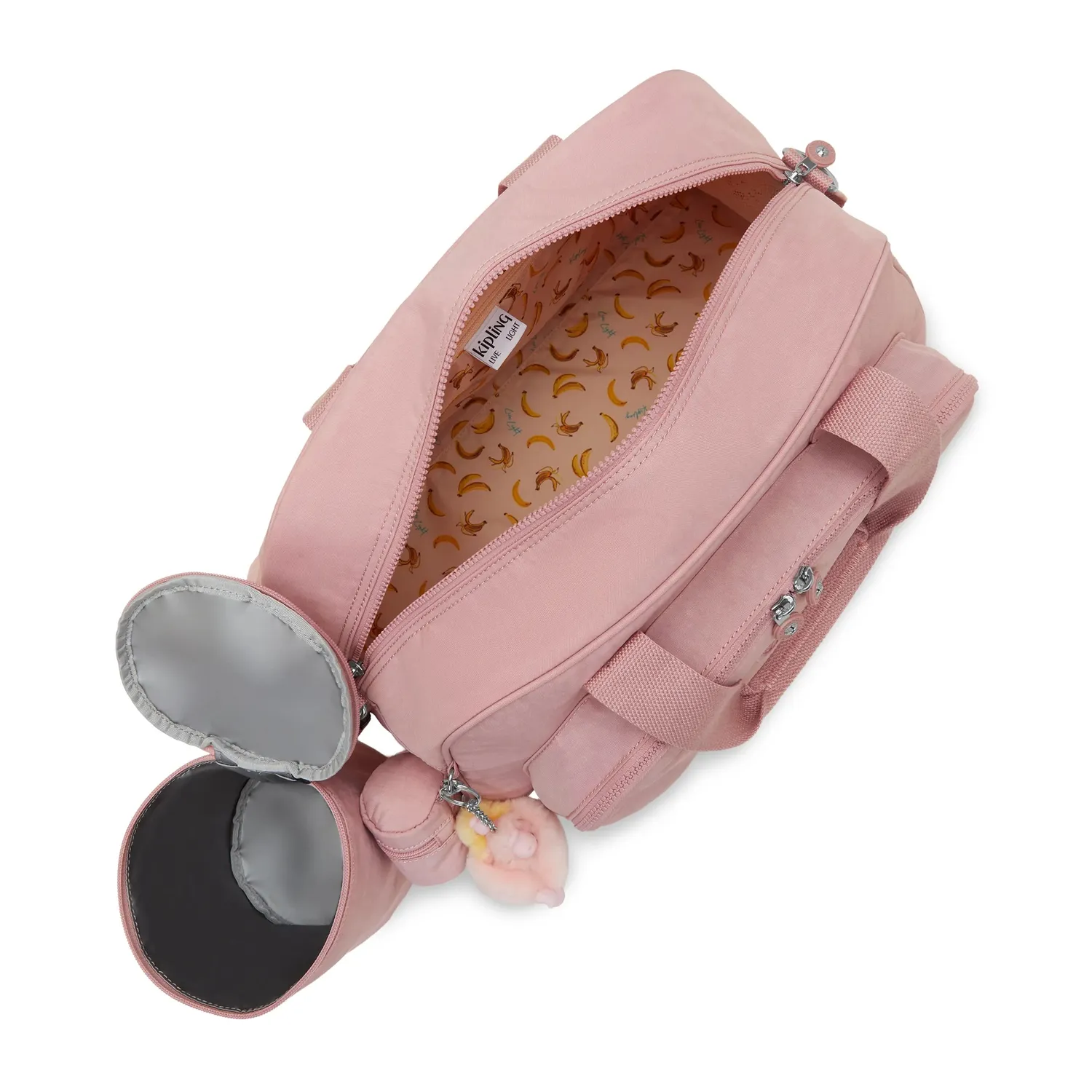 Kipling Camama luiertas Tiny Smoky Blush groot met mat
