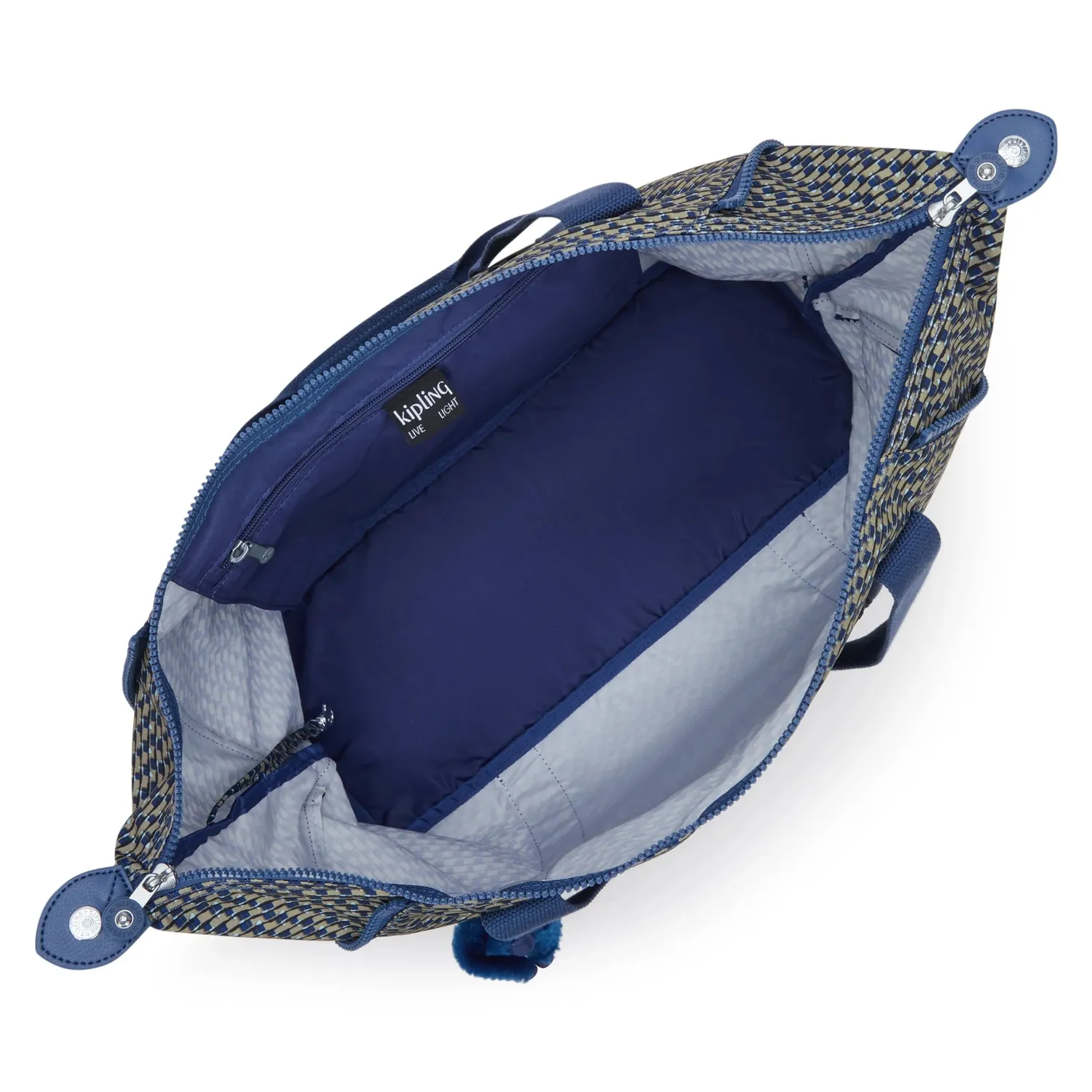 Kipling Art M draagtas Blue on Wire waterafstotend