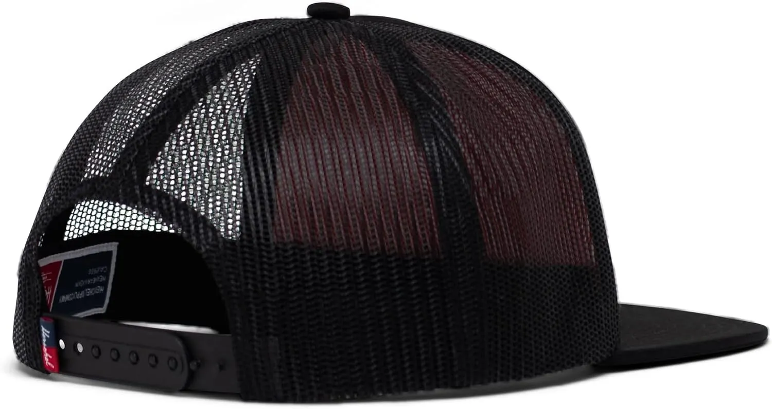 Herschel Whaler Mesh pet zwart ademend
