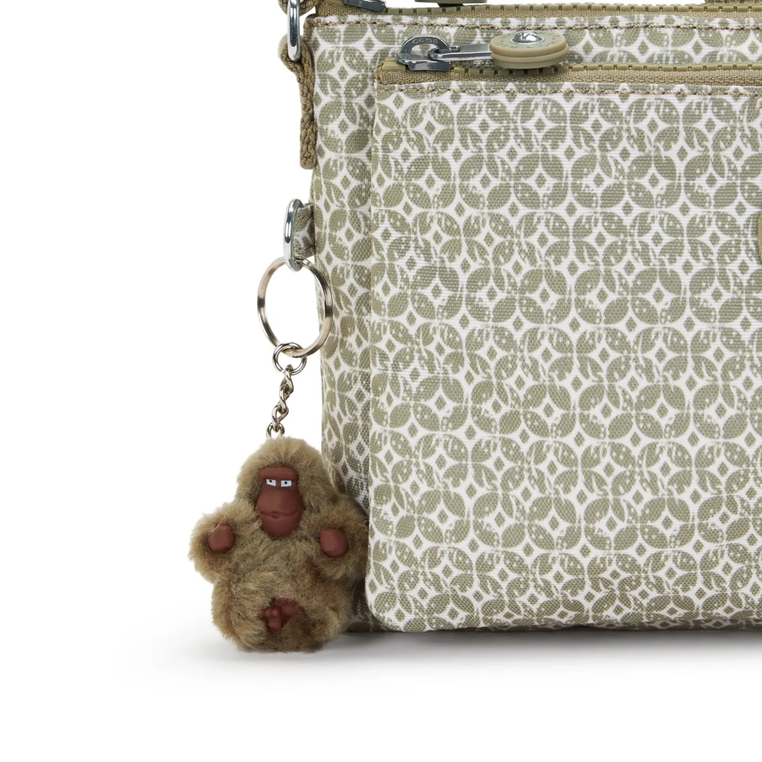 Kipling Mikaela schoudertas Sandstone Geos klein