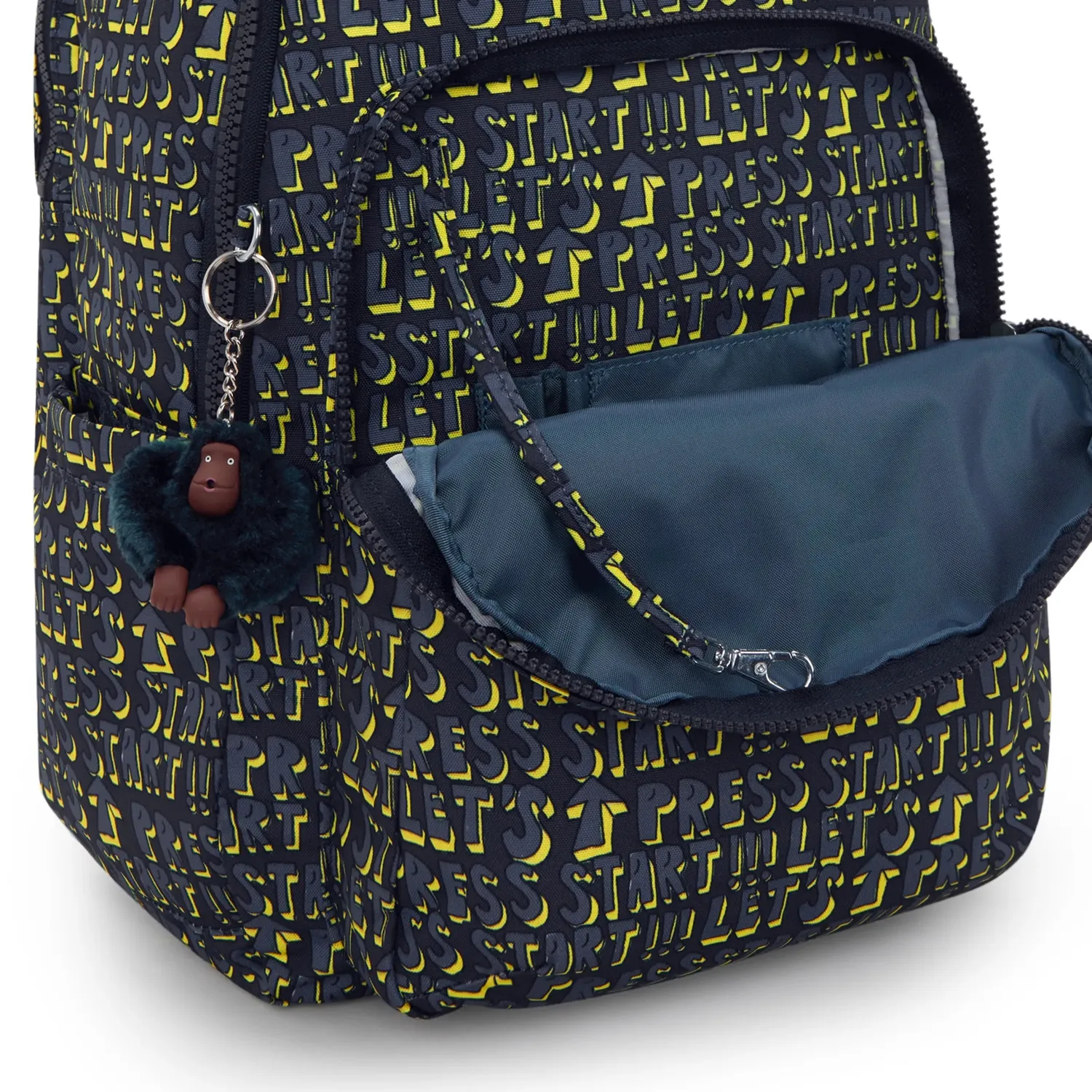 Kipling Seoul College Extra rugzak Groot Lets Play Print 15 inch