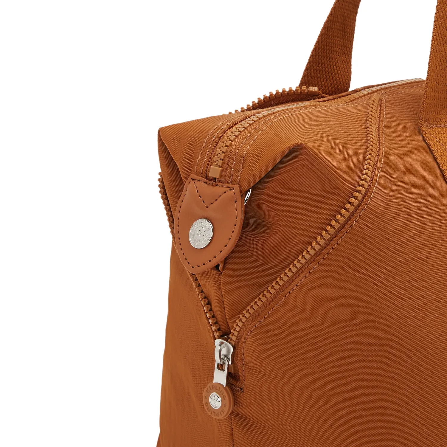 Kipling Art schoudertas Medium Stylish Mokka handig