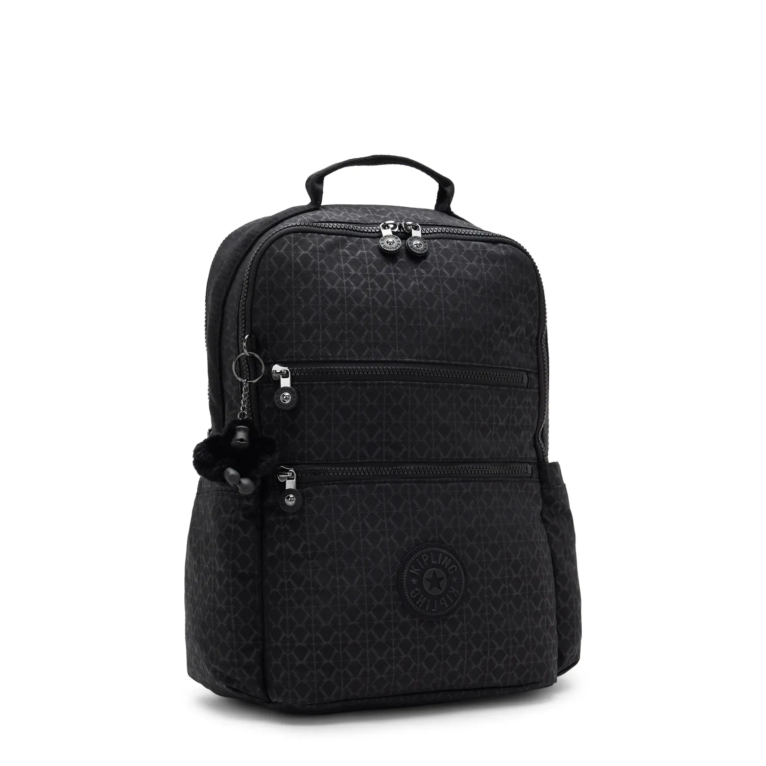 Kipling Biana rugzak Groot Signature Emb laptopvak