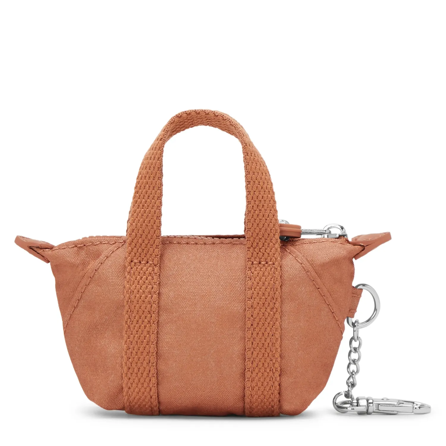 Kipling Mini Art portemonnee extra klein Copper Glimmer sleutelhanger