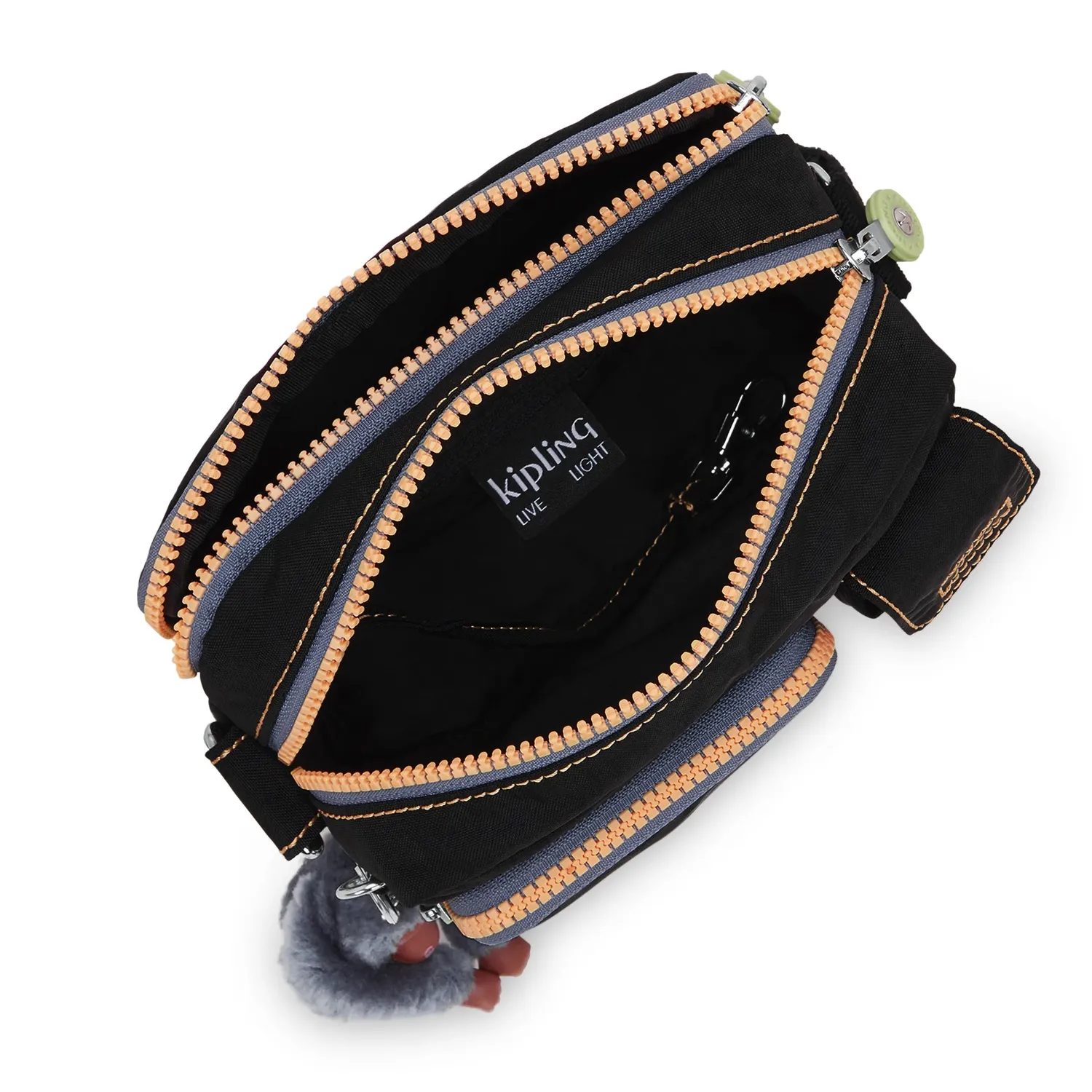 Kipling Abanu S Energy Crossbody Energy Black