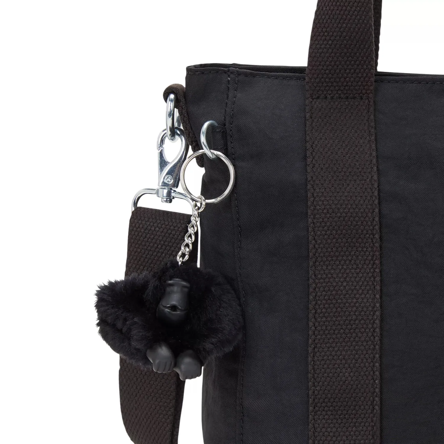 Kipling Asseni Mini draagtas klein Black Noir ritsvak