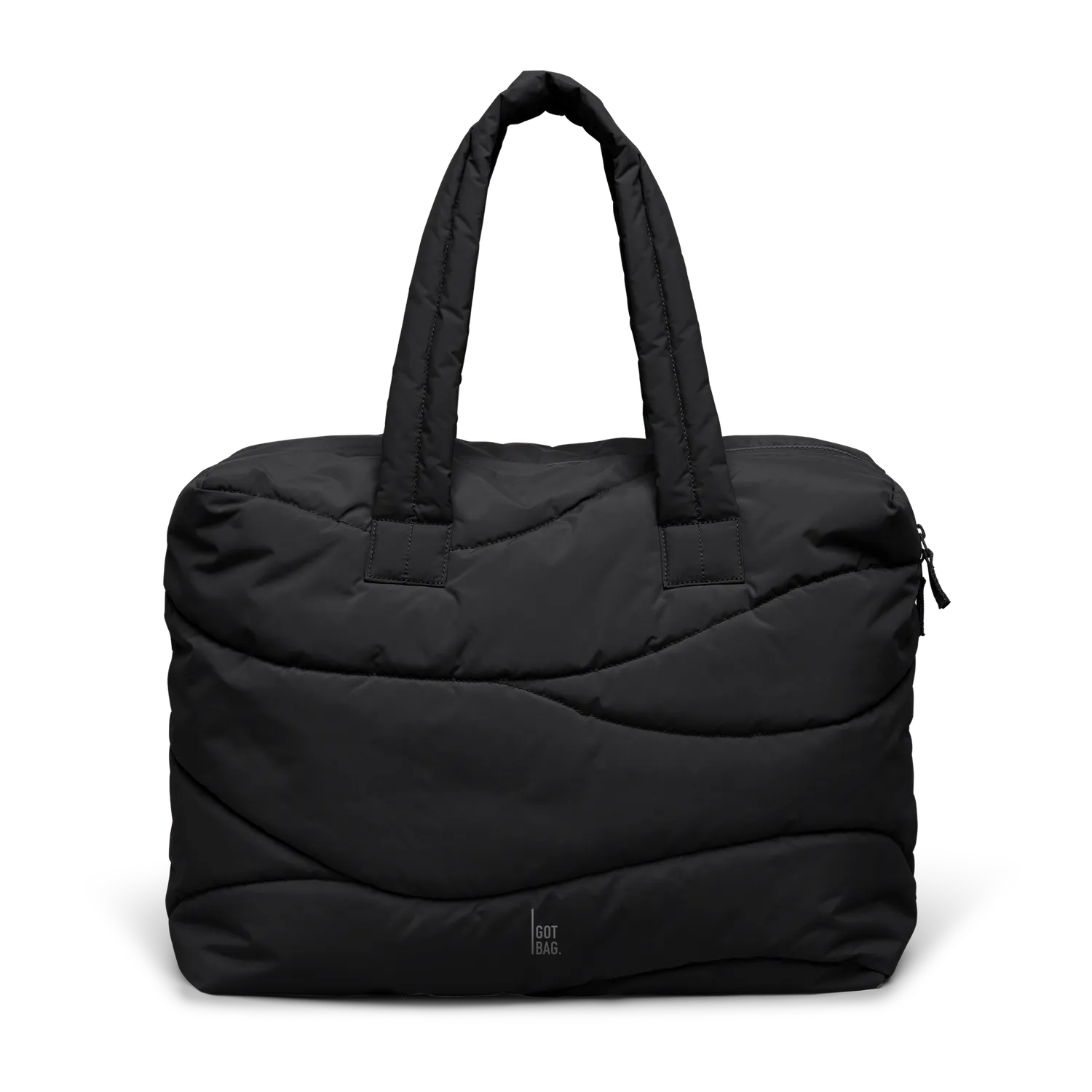 Got Bag Wavy Puffer Everyday Bag black monochrome