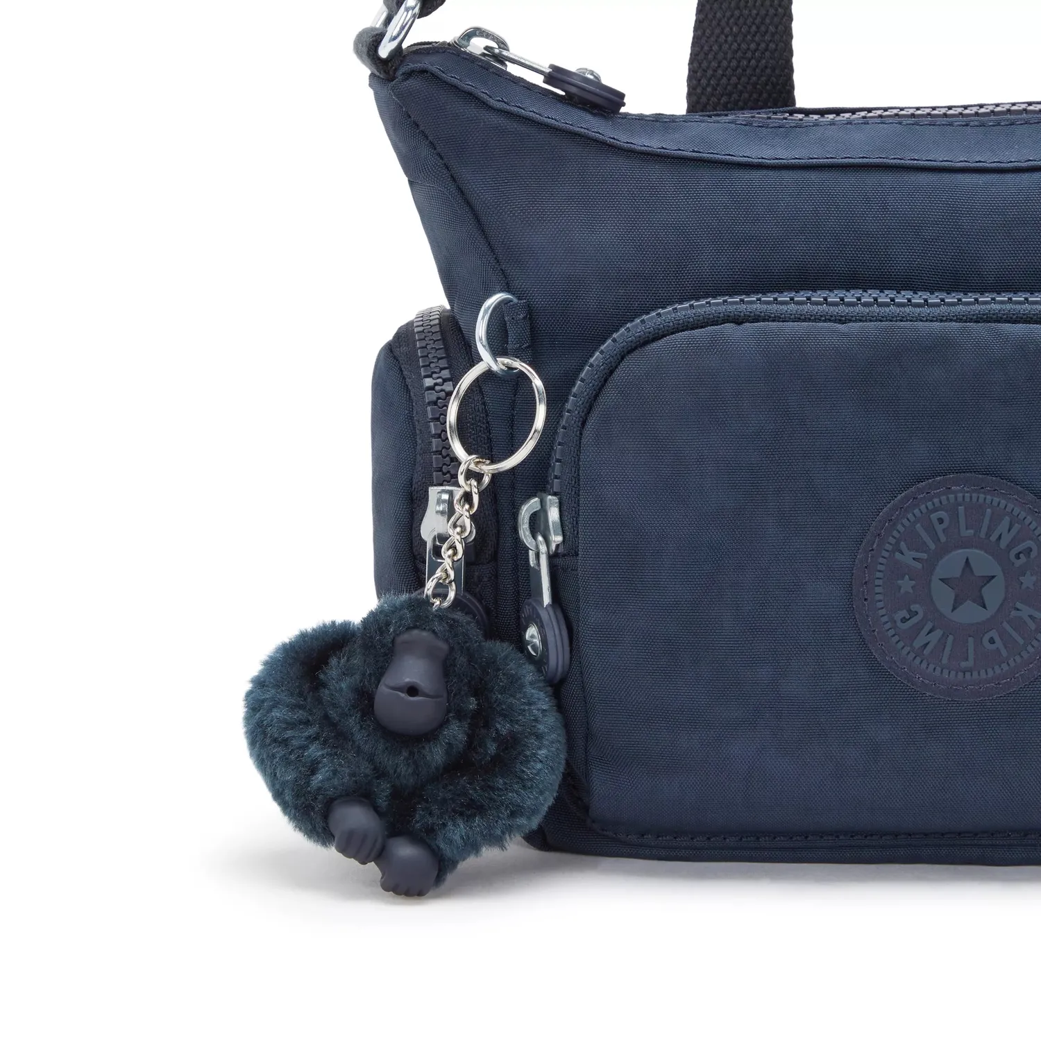 Kipling Gabbie Mini schoudertas klein Blue Bleu 2 waterafstotend