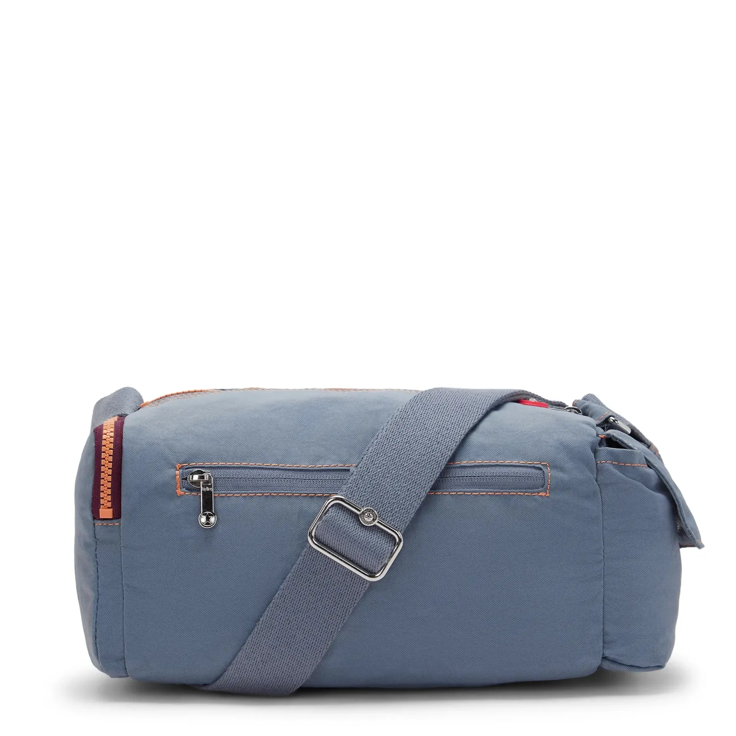 Kipling Sam Energy Medium schoudertas Energy Blue met voorvakken