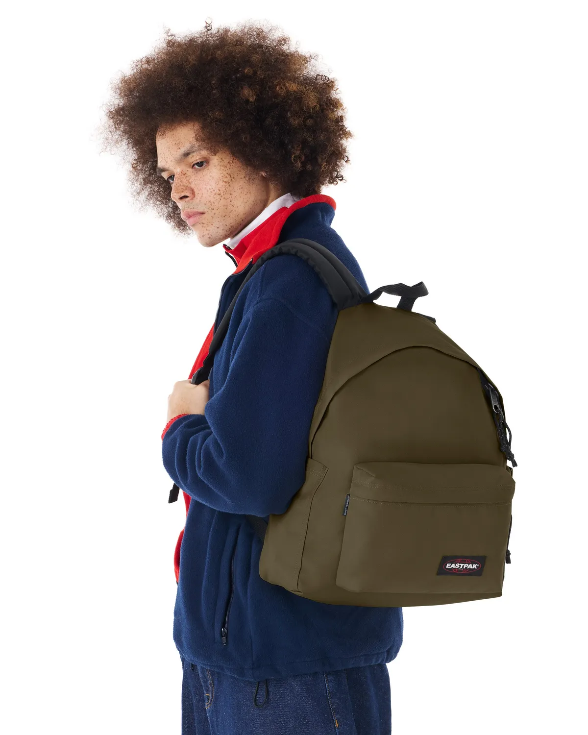 Eastpak Day Pak'r rugzak army olive nylon 14 inch 40 cm