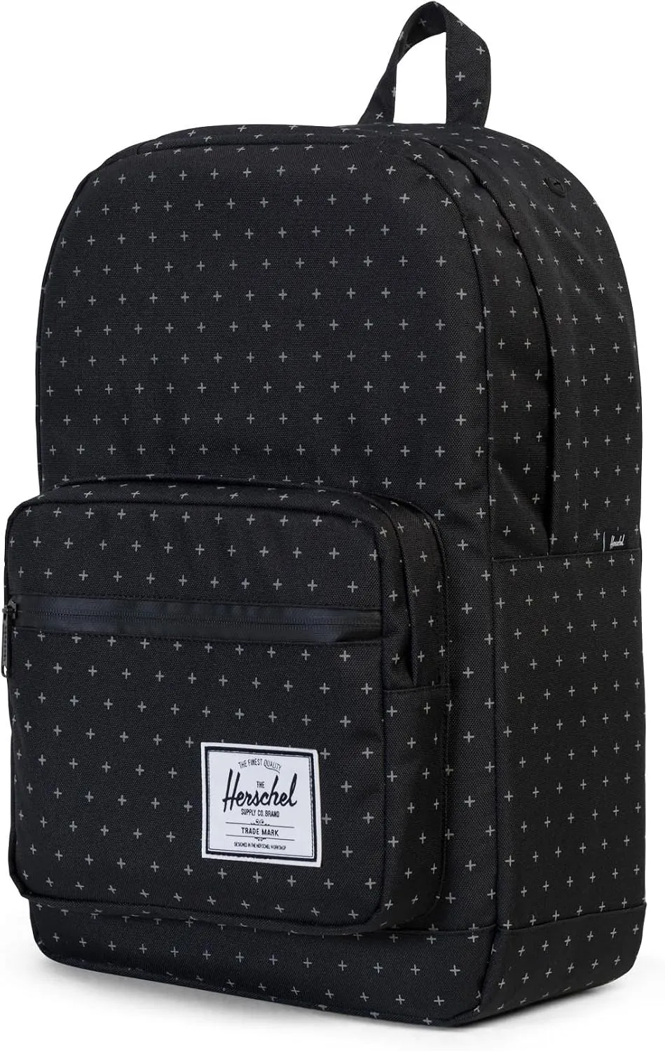 Herschel Pop Quiz Offset rugzak Black Gridlock