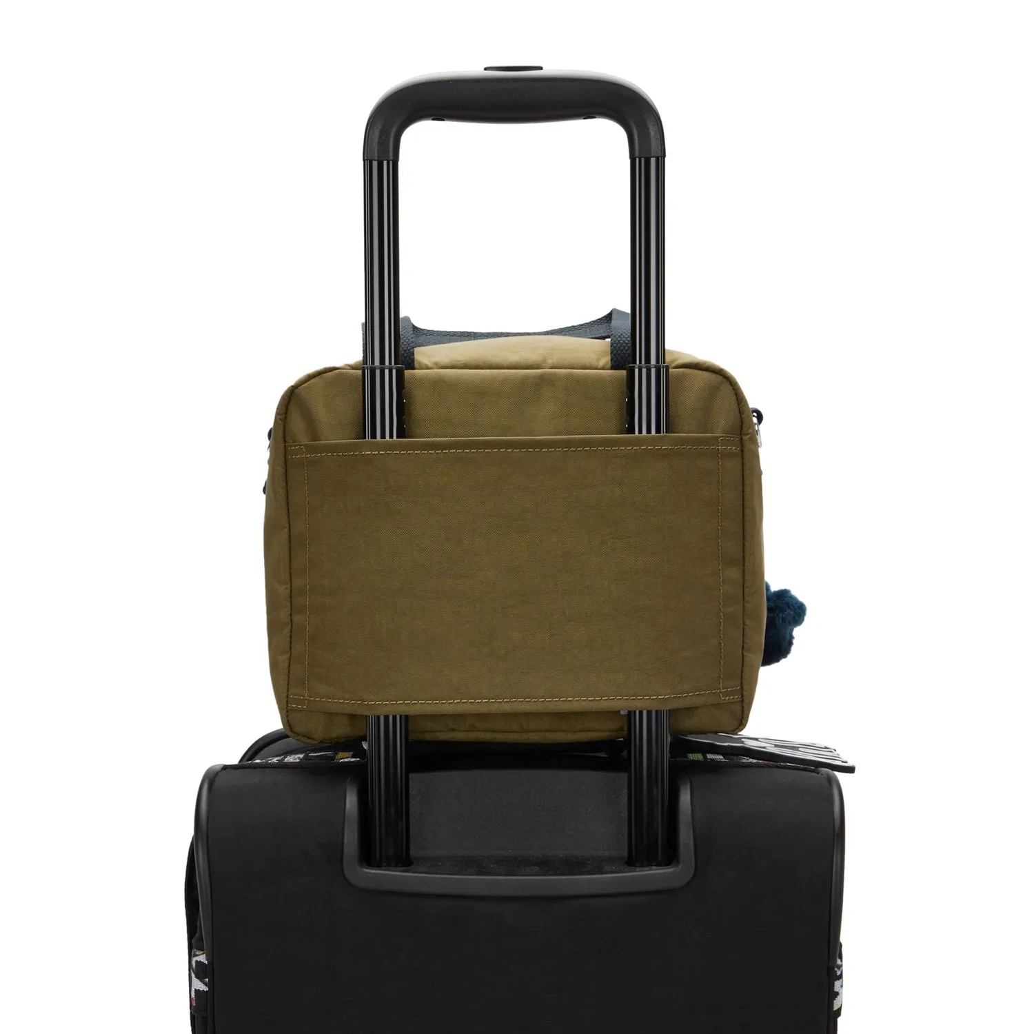 Kipling Miyo lunchtas Groot Treasure Green geïsoleerd