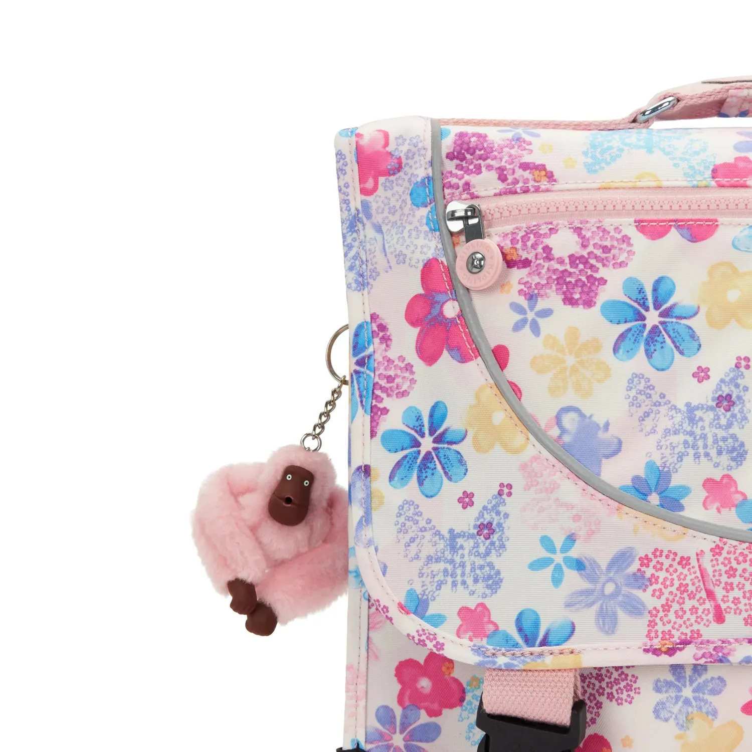 Kipling Preppy rugzak Flower Stamp medium bedrukt
