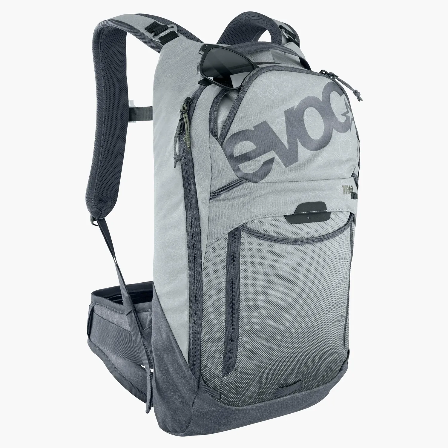 Evoc Trail Pro 10 Rugzak stone 10L met protector