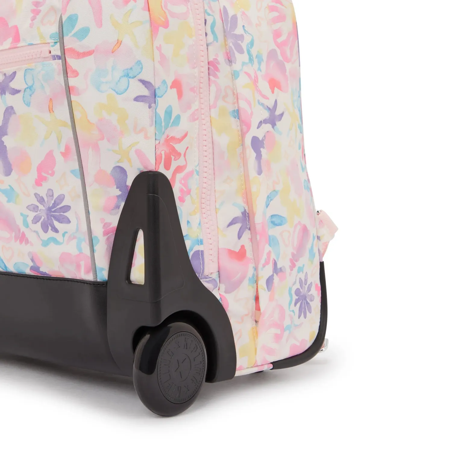 Kipling Giorno rugzak Aqua Sea groot met wieltjes