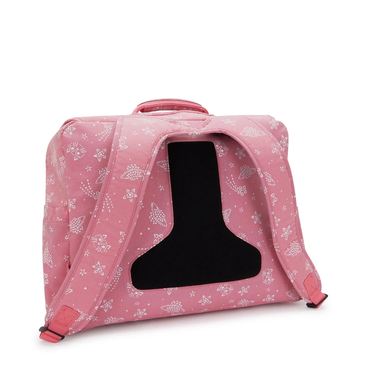 Kipling Codie L rugzak Glitter Cats groot schooltas A4
