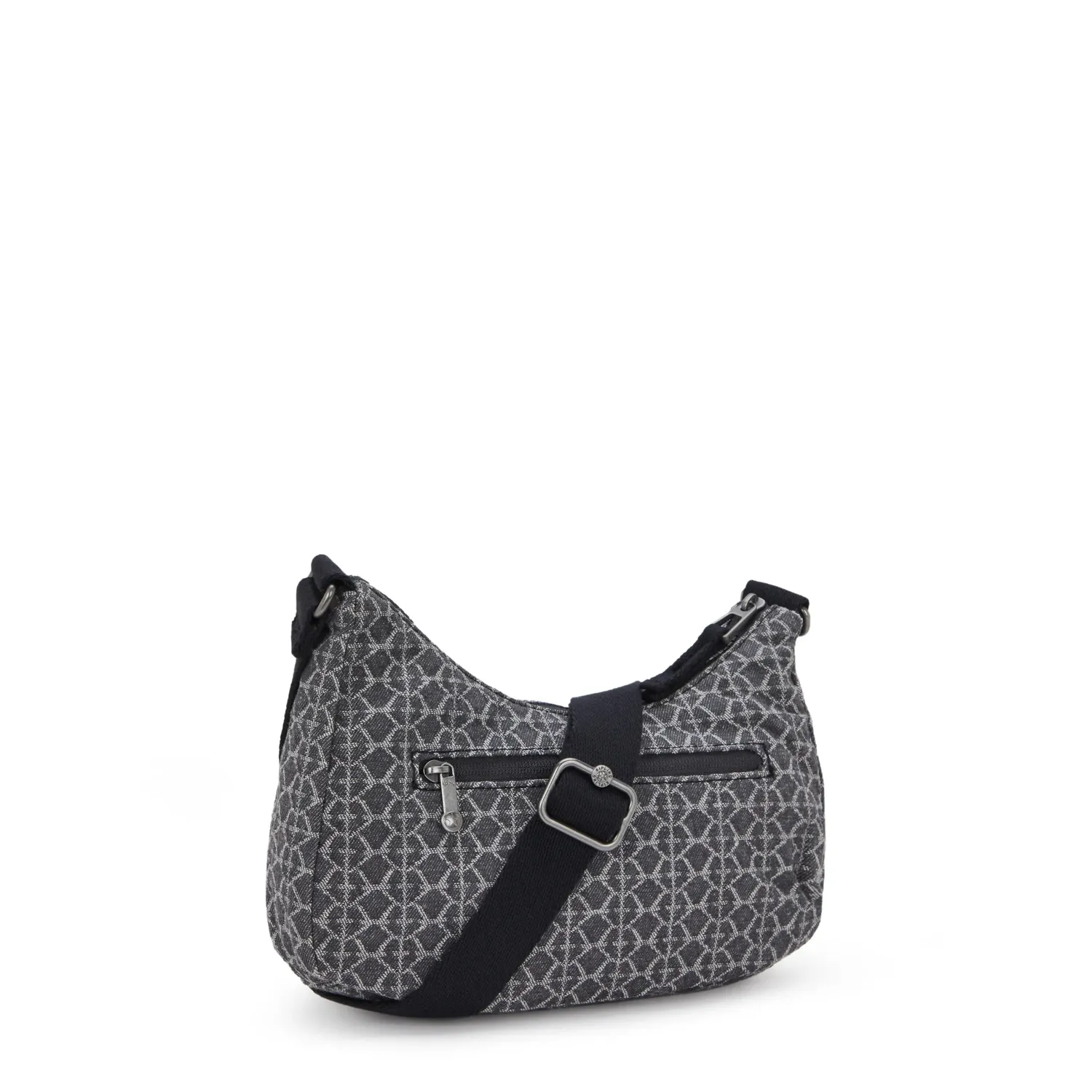 Kipling Kenda crossbodytas Grey Denim klein jacquard
