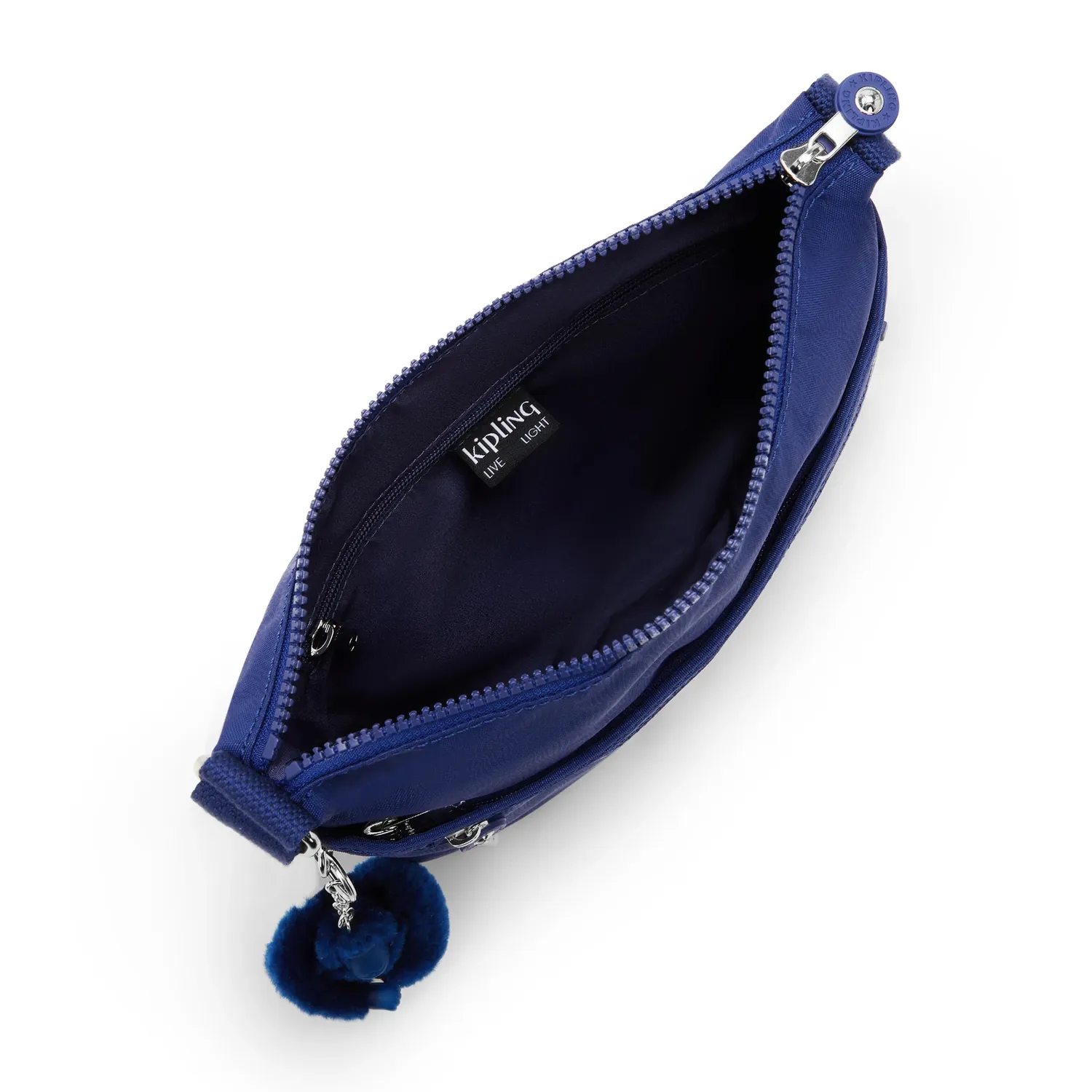 Kipling Arto schoudertas Medium Diamond Wave Emboss ritsvakken