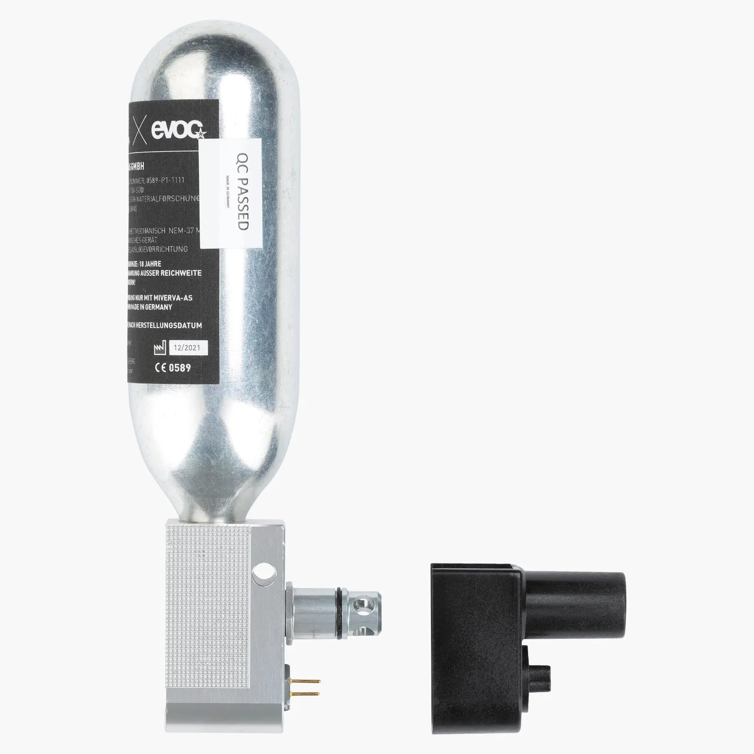 Evoc Cargo Straps spanbanden zwart elastisch
