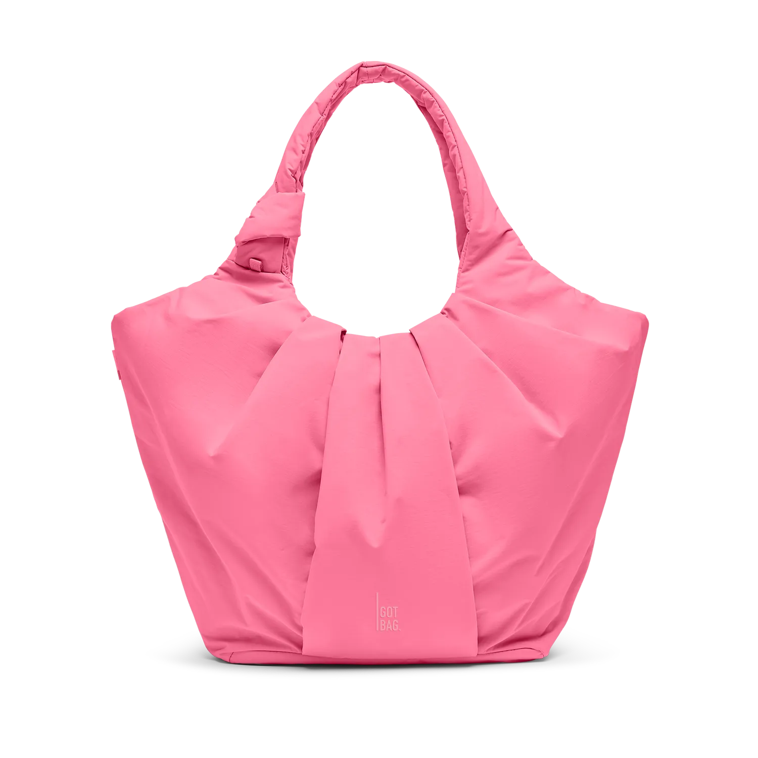 Got Bag Pleat Tote Bag draagtas black monochrome 17 liter